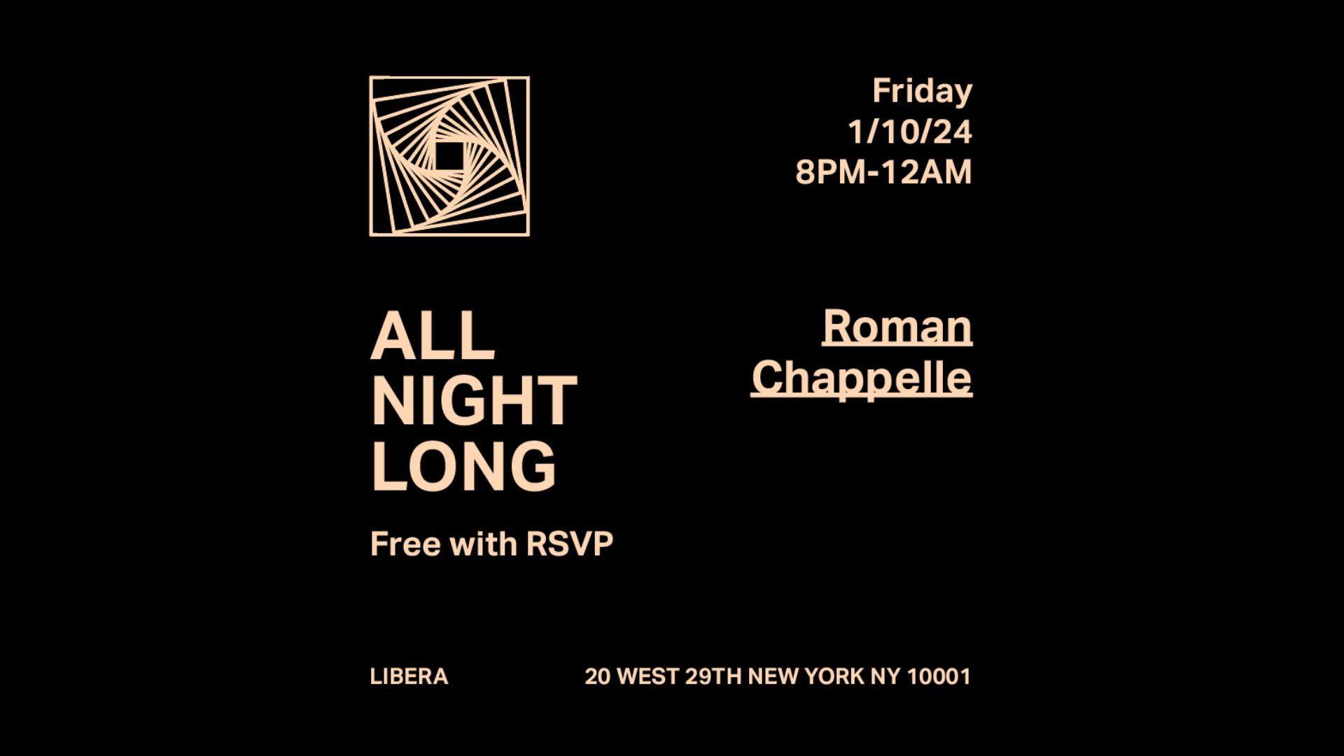 Roman Chappelle – All Night Long