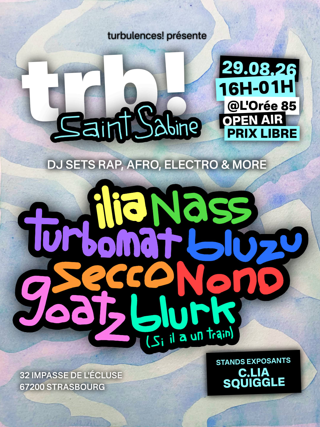Trb! Saint Sabine - Open Air @ L’Orée 85