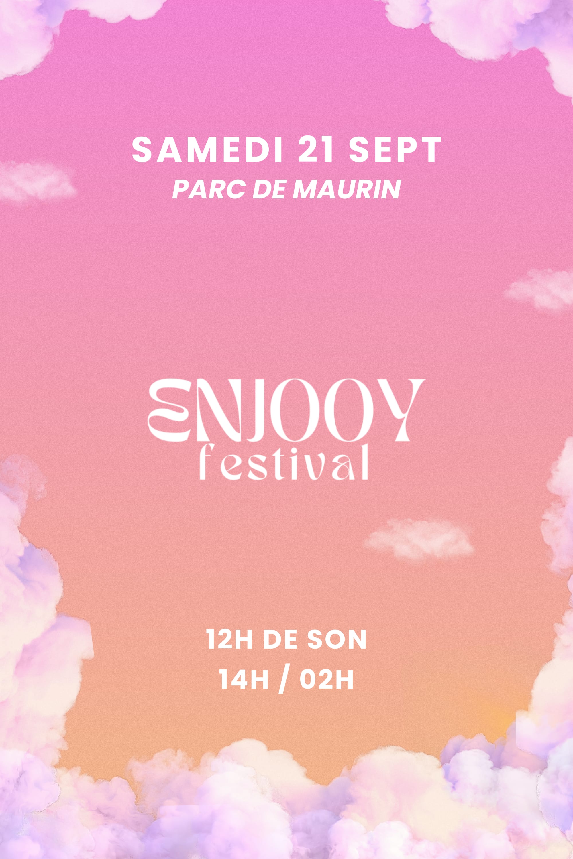 Enjooy Festival - 21/09 - 14h/2h