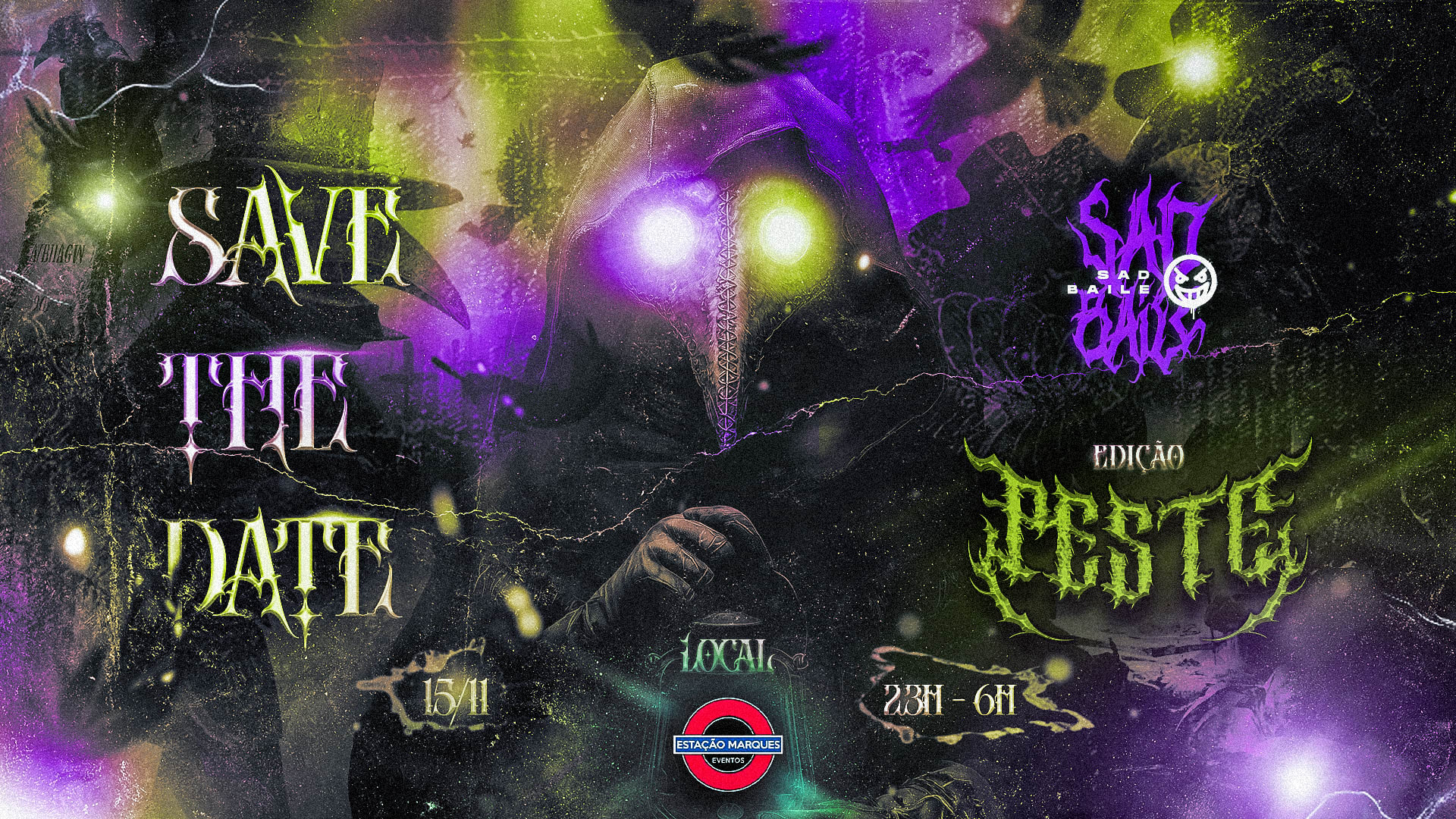 Sadbaile – Ed. Peste - Show Raffa Moreira - Trap & Bruxaria