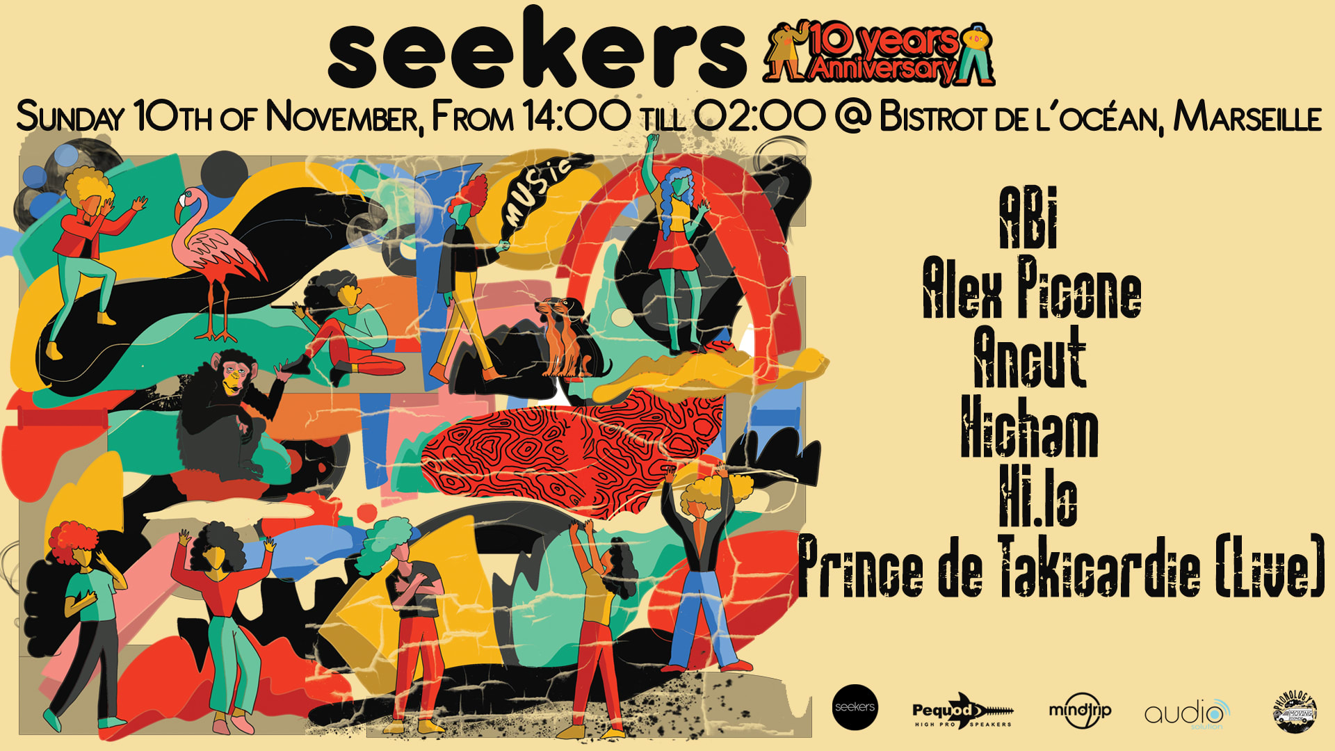Seekers 10 Years Anniversary - Marseille