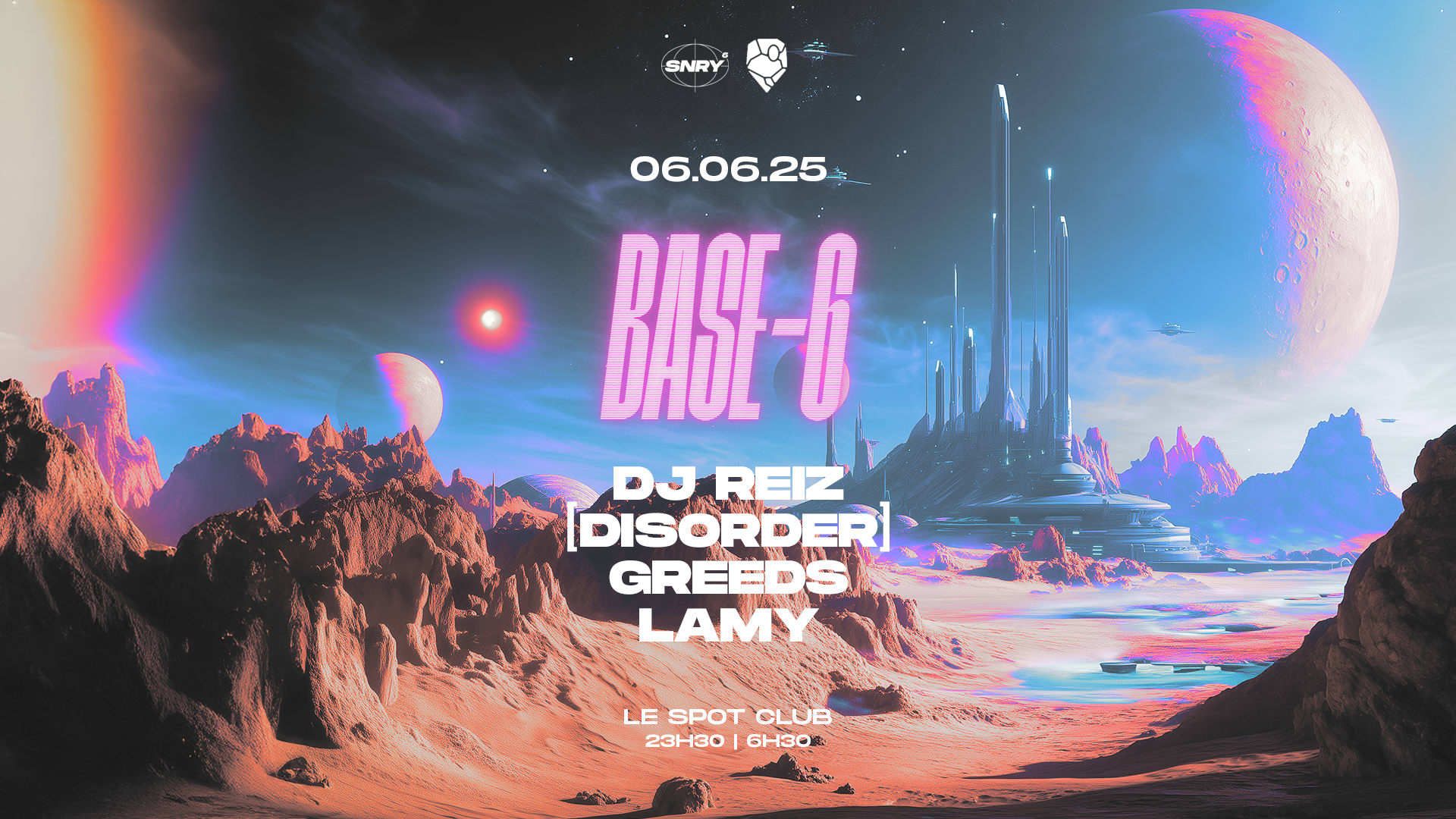 Base-6 By Senary : Dj Reiz, [Disorder], Greeds, Lamy