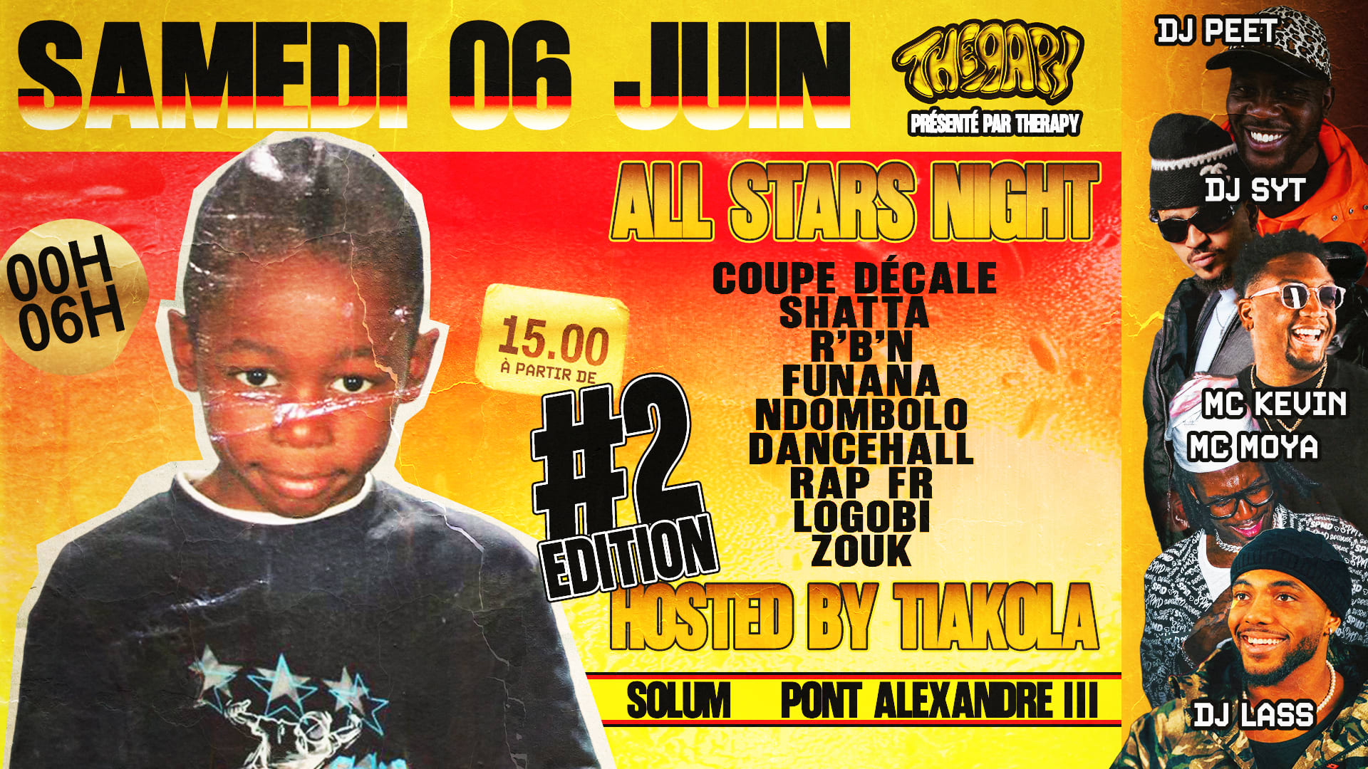 Tiakola All Star Night #2 / Hosted By Therapy