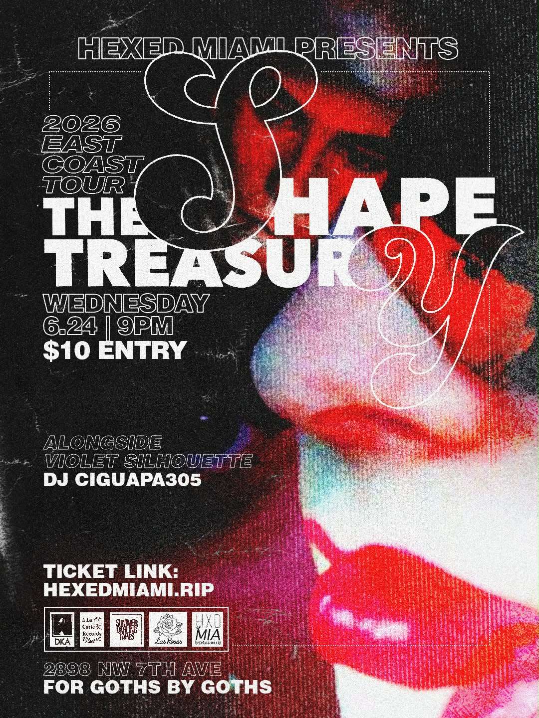 Hexed Miami Presents The Shape & The Treasury