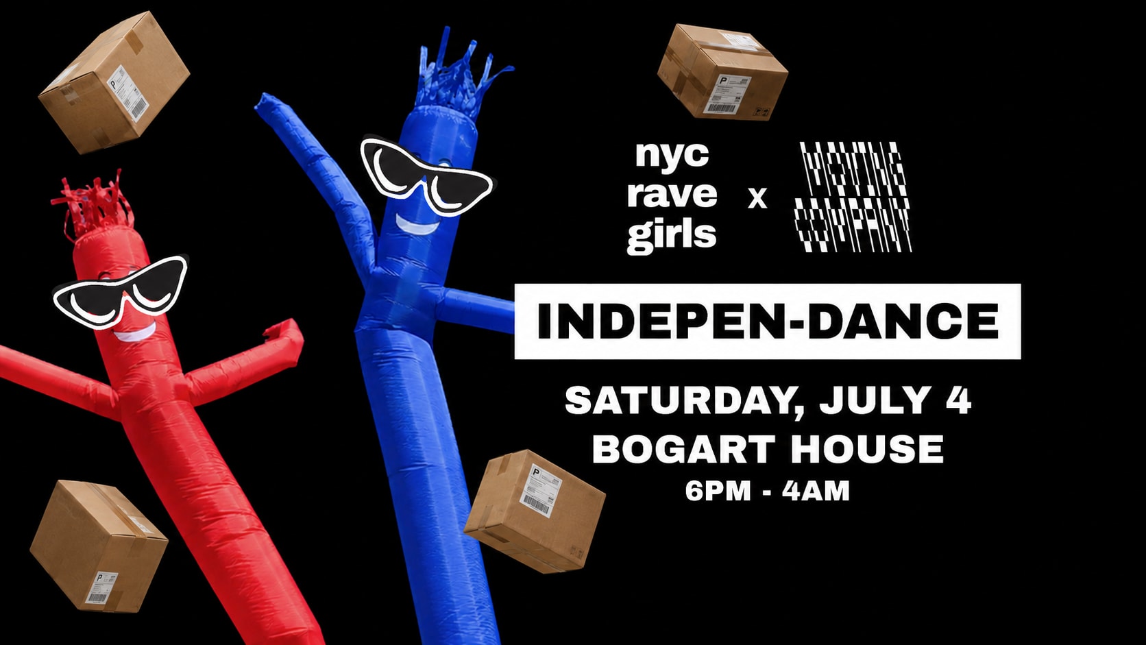 Nyc Rave Girls X Moving Company: Indepen-Dance Ft. Dj Lady D