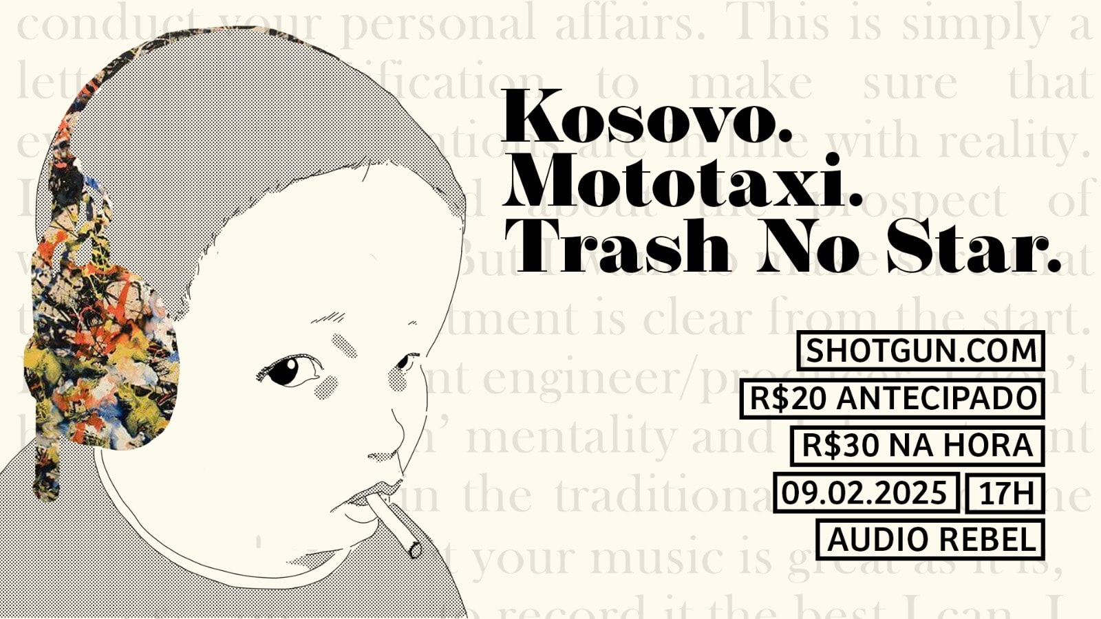 Kosovo, Mototaxi E Trash No Star Na Rebel