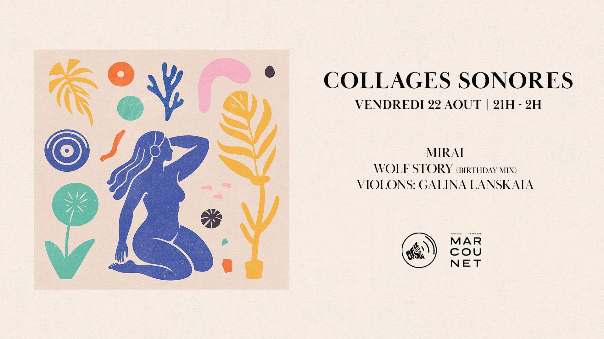 Collages Sonores : Wolf Story Birthday MIX, Mirai (Br)