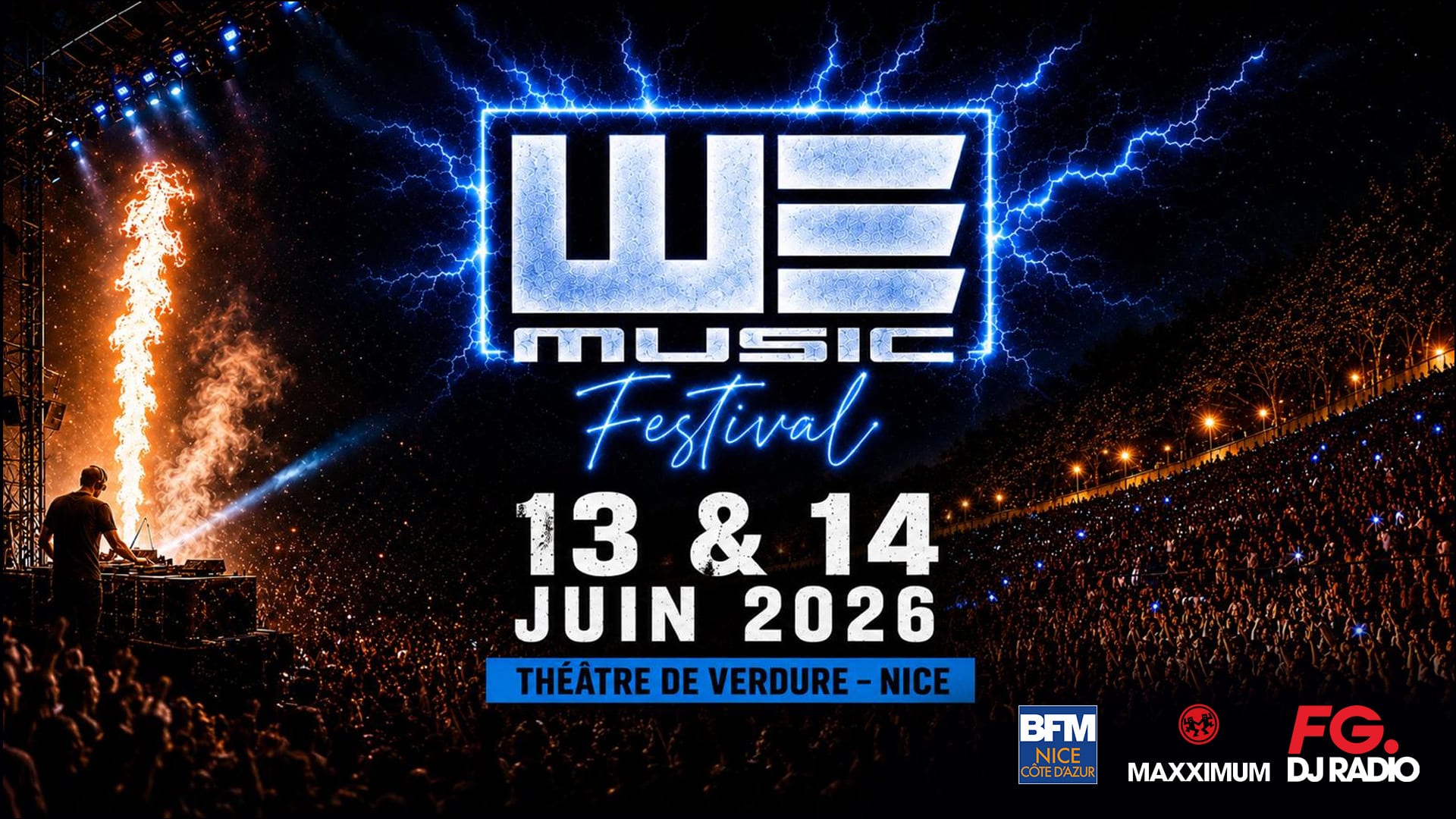 We Music Festival - Théâtre De Verdure Nice