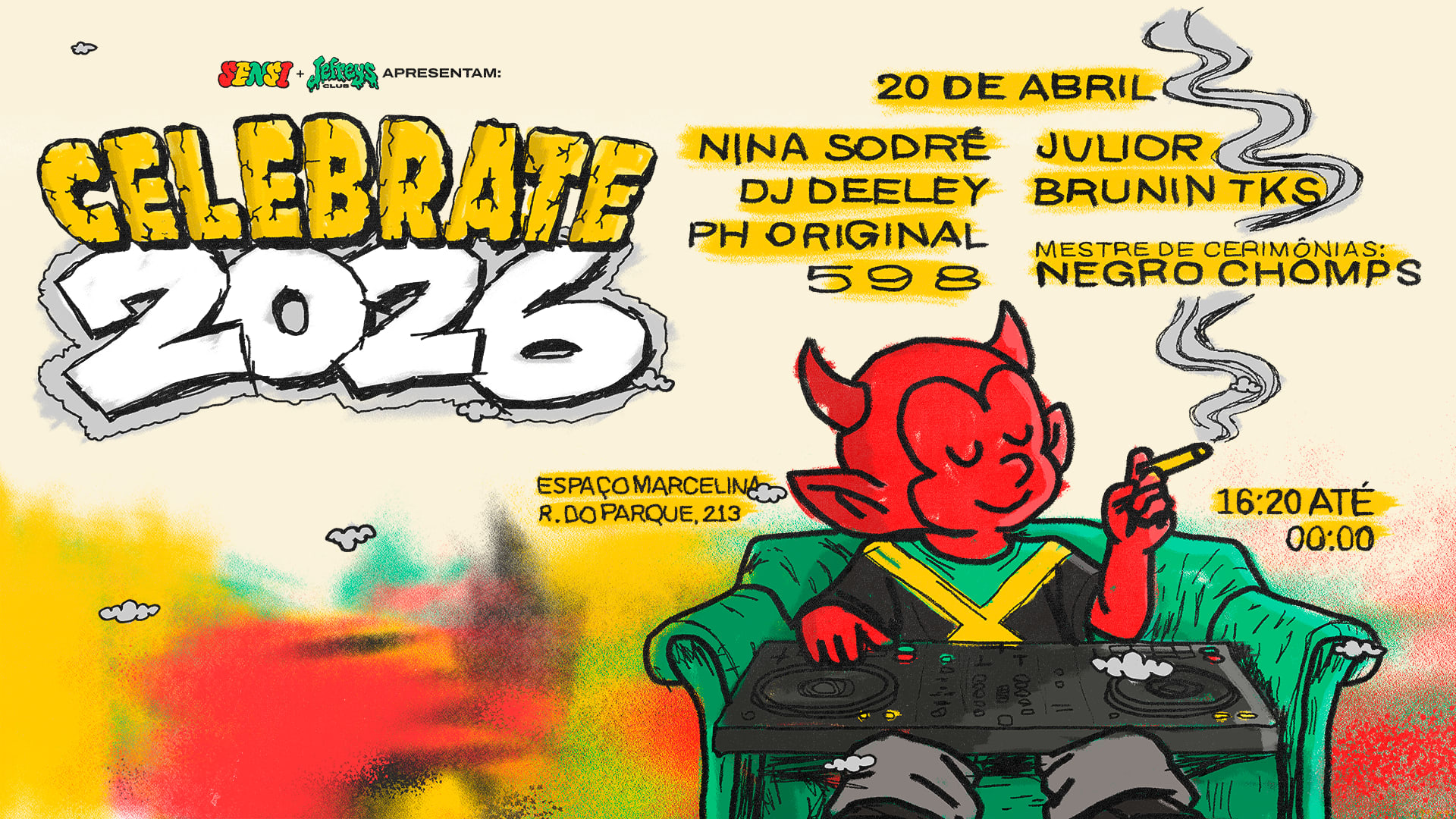 Sensi + Jefreysclub: Celebrate 4/20
