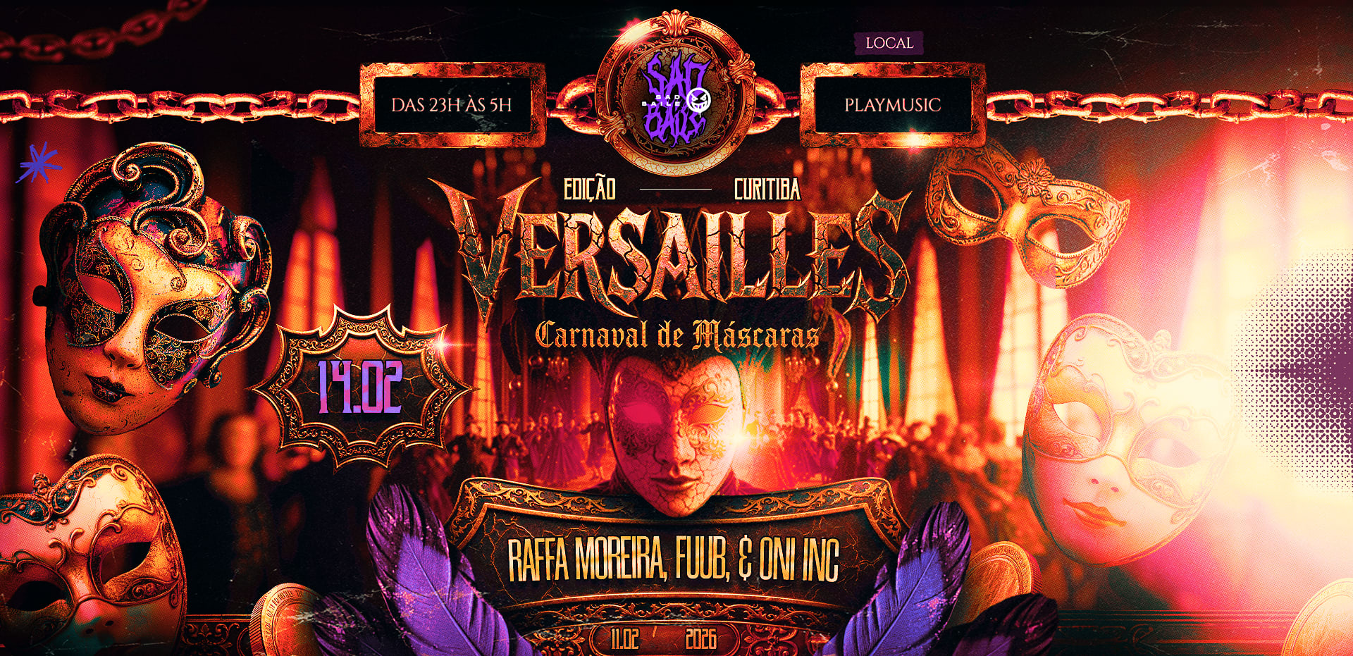 Sadbaile Cwb - Versailles O Ultimo Carnaval De Nossas Vidas