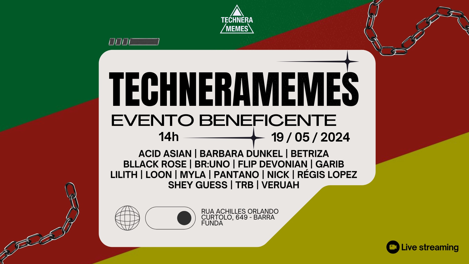 Technera Memes Evento Beneficente