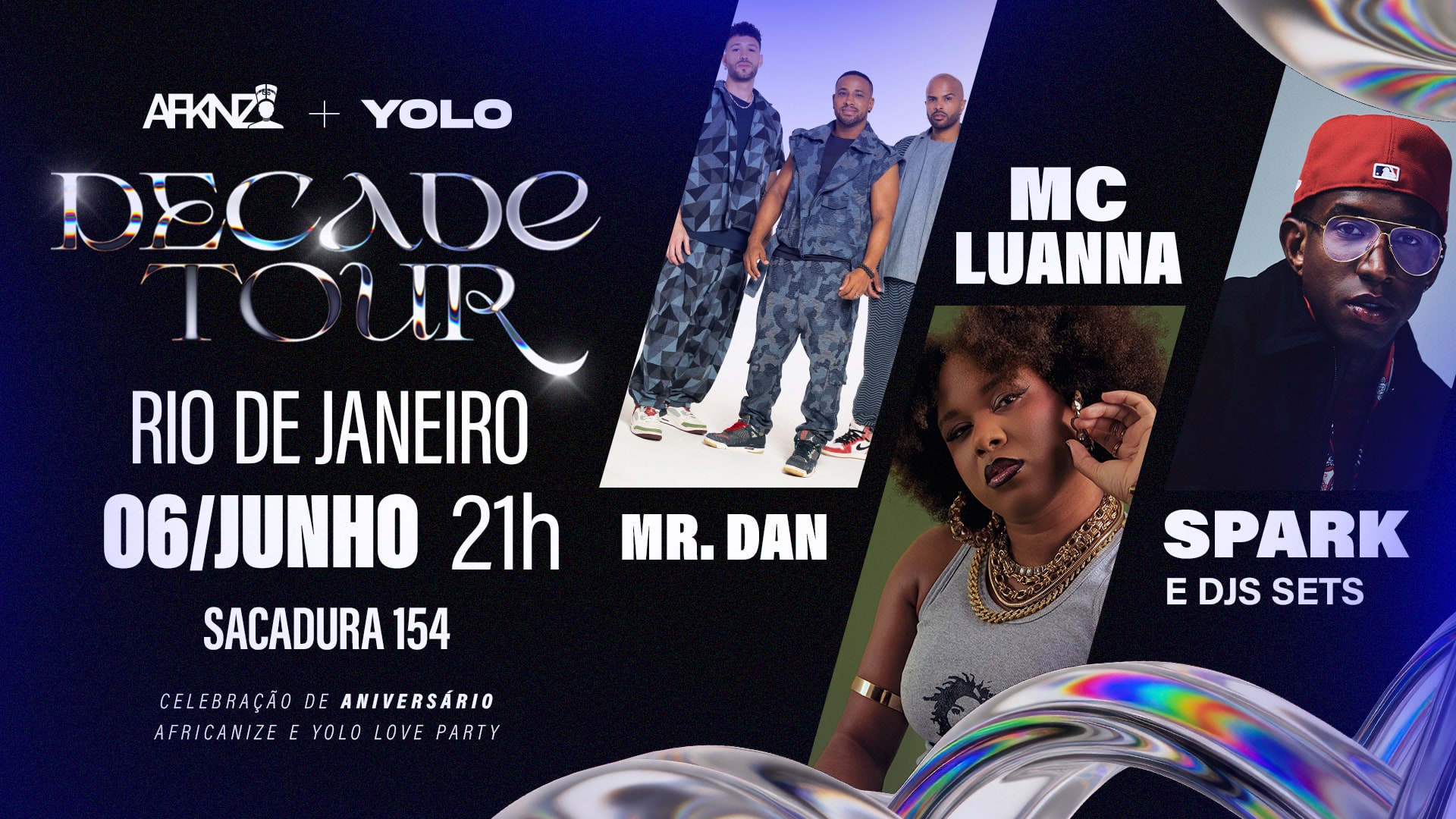 Decade Tour - Yolo Love Party + Africanize