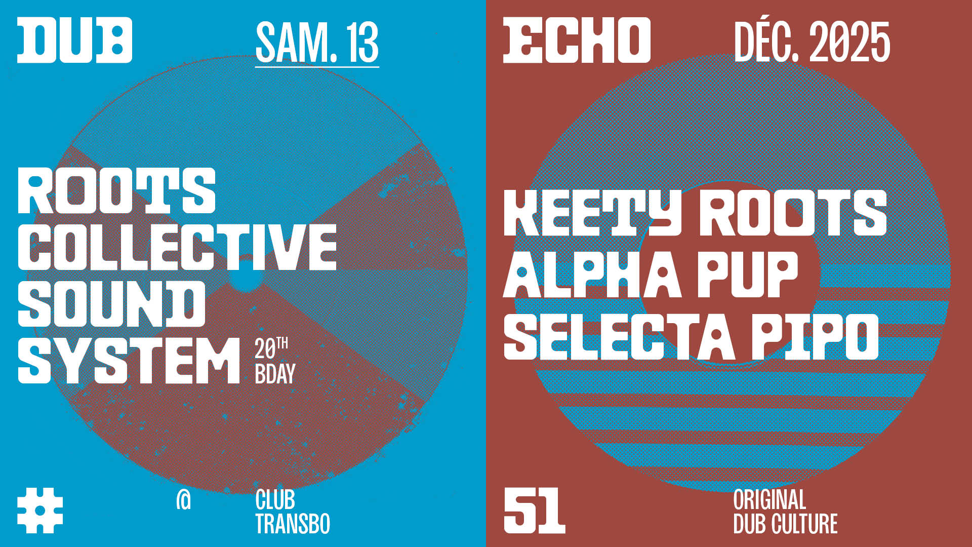 Dub Echo : Roots Collective, Keety Roots, Alpha Pup...