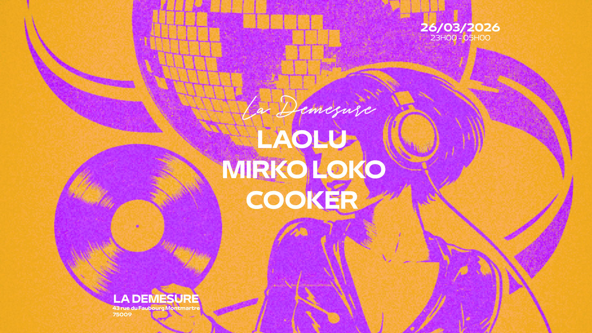 Laolu, Mirko Loko, Cooker
