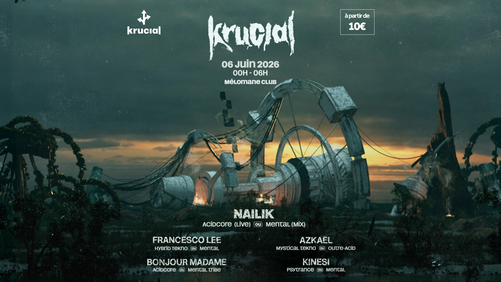 Krucial - Prends Le Contrôle De La Soirée