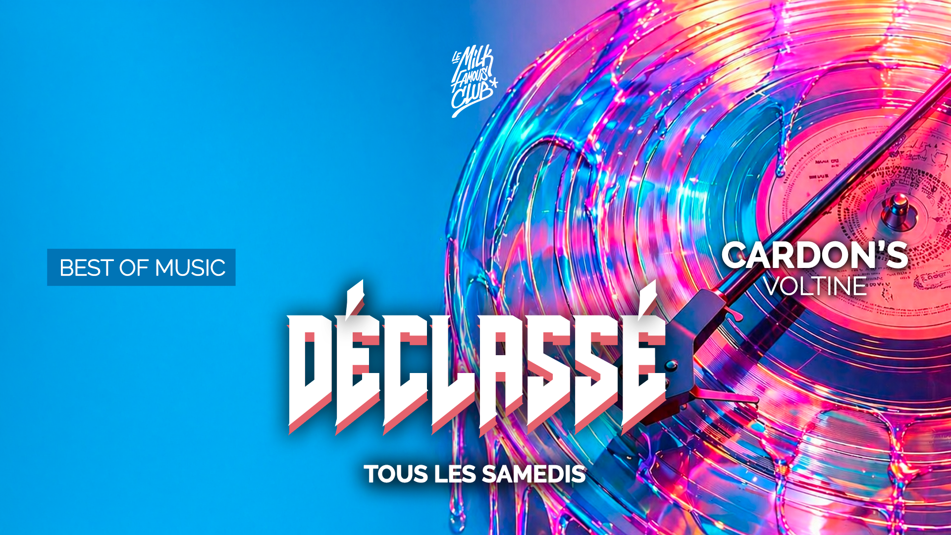 Sam 23 Mai - Dèclassè W/ Cardon's