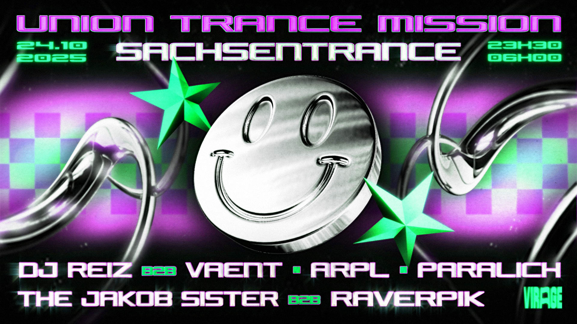 Union Trance Mission X Sachsentrance : Paralich, Dj Reiz ...