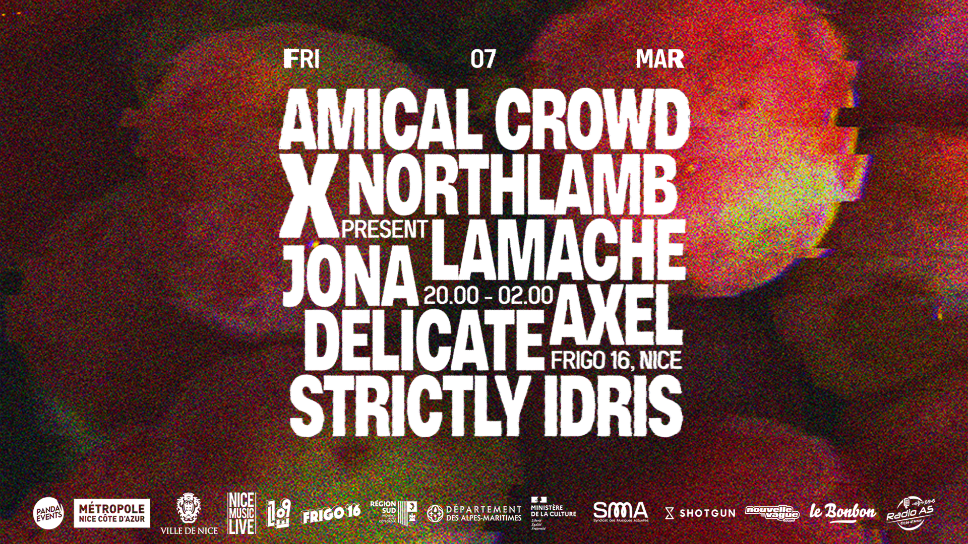 Amical Crowd X Northlamb Present : Lamache + Residents