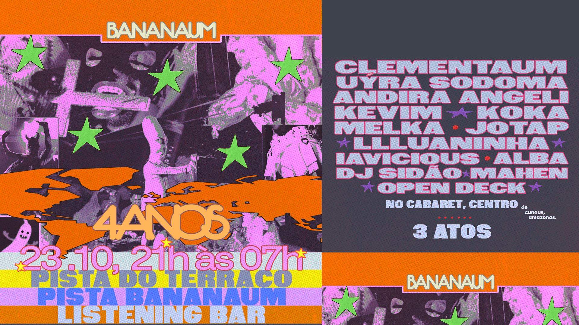 Bananaum 4 Anos * 23.10 + Clementaum