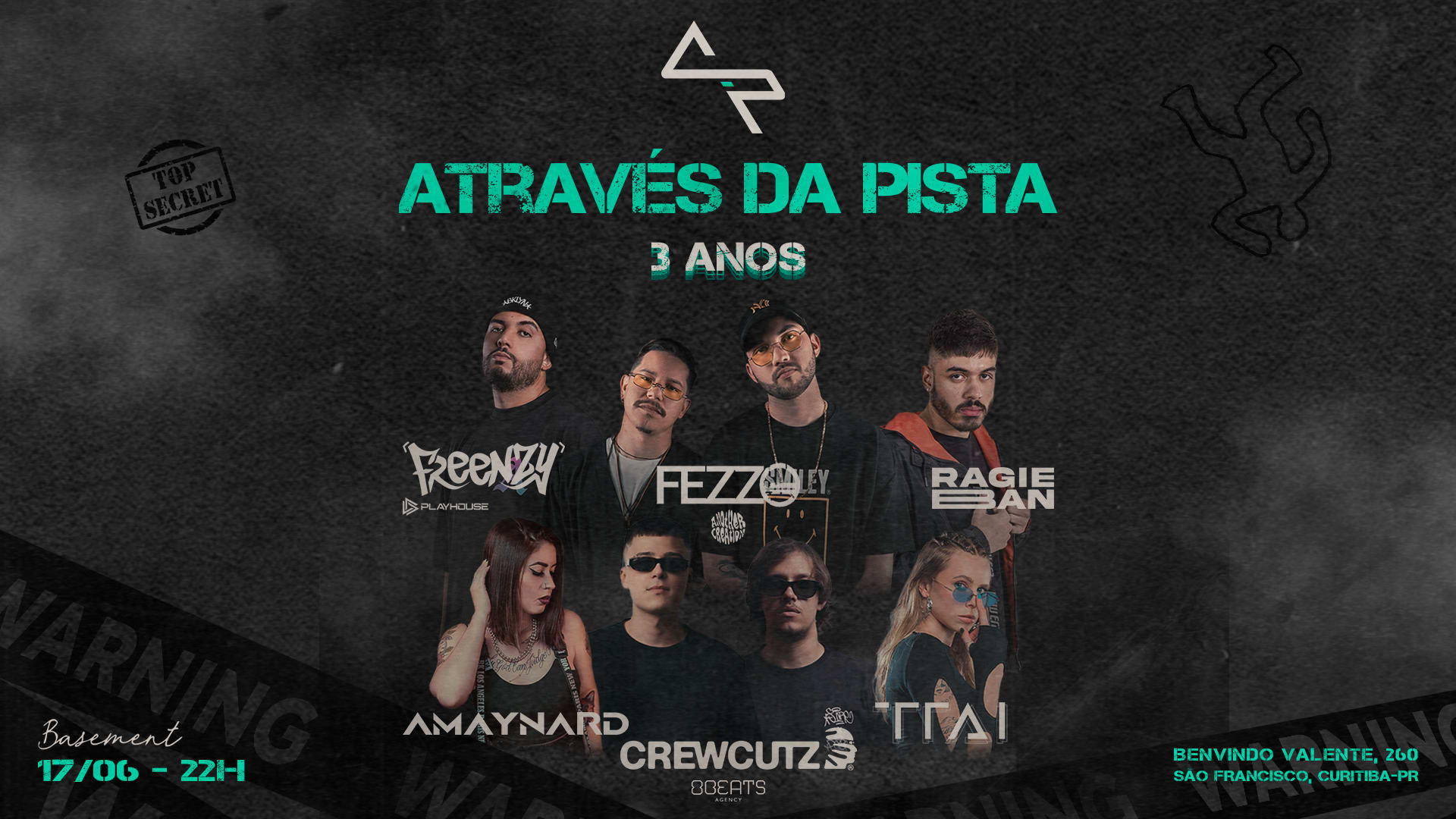 Através Da Pista - 3 Anos