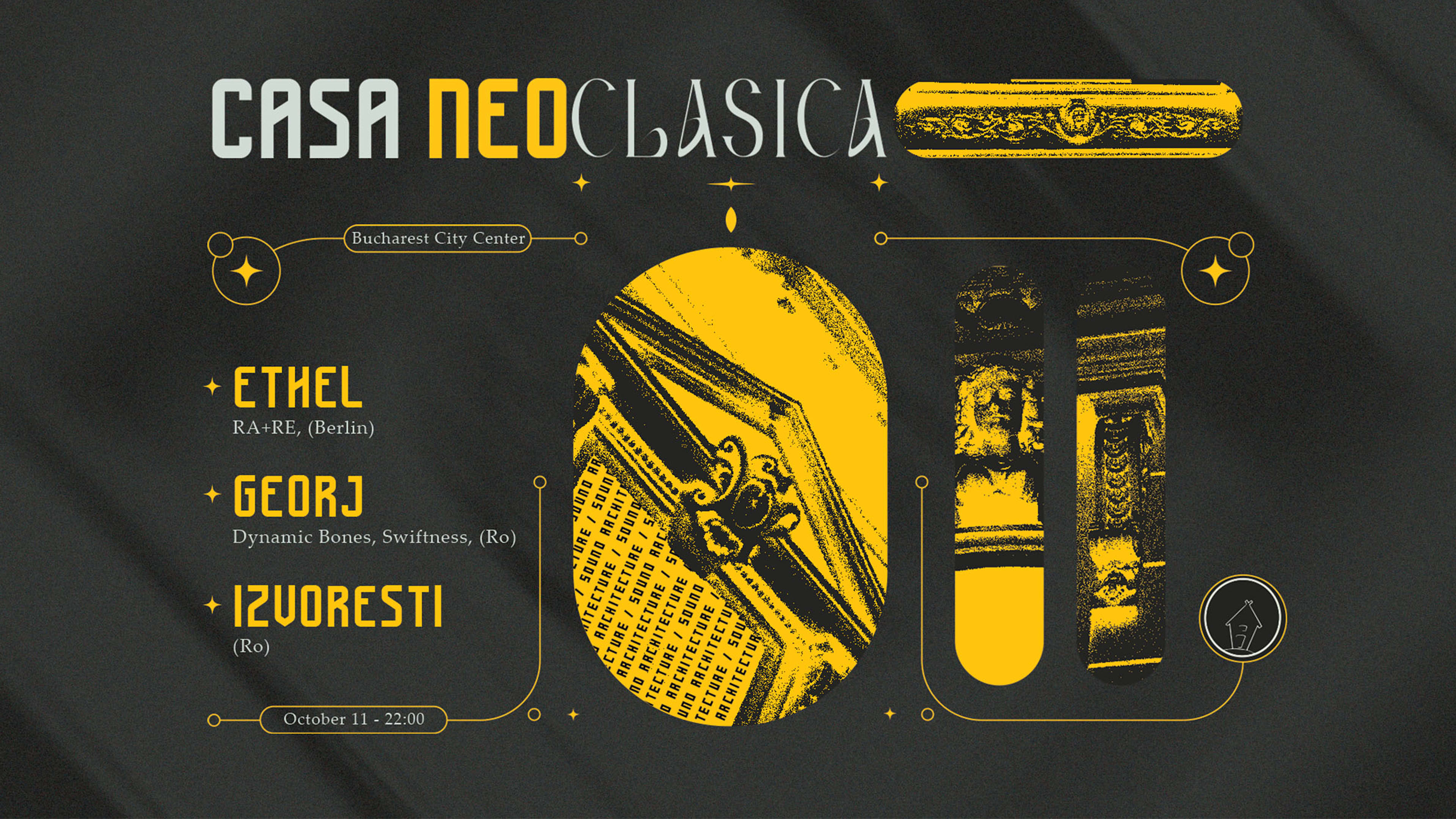 Casa Neoclasica: Ethel, Georj, Izvoresti + Art Gallery
