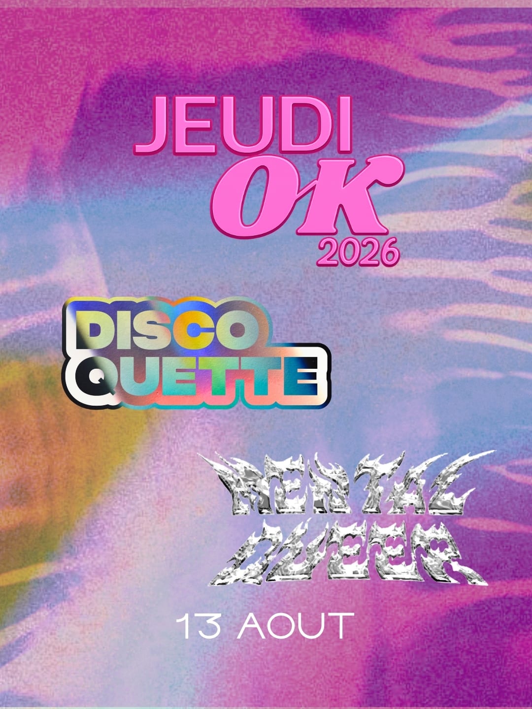Jeudi Ok : Discoquette + Mental Queer