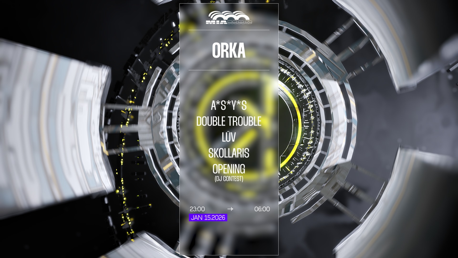 Orka : A*S*Y*S, Double Trouble, Luv (Live), Skollaris