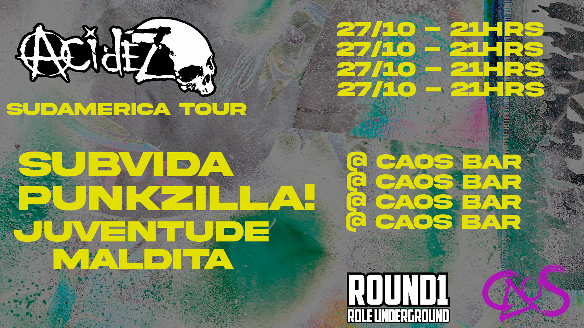 Acidez - Sudamerica Tour 2023 @Porto Alegre