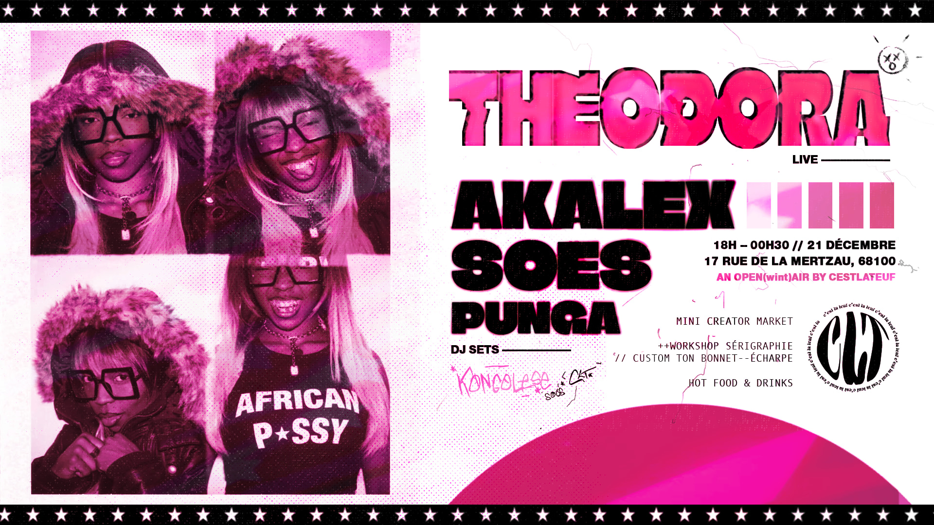 Kongolese Sous Clt - Theodora Live ! --- Clt Open(Wint)Air