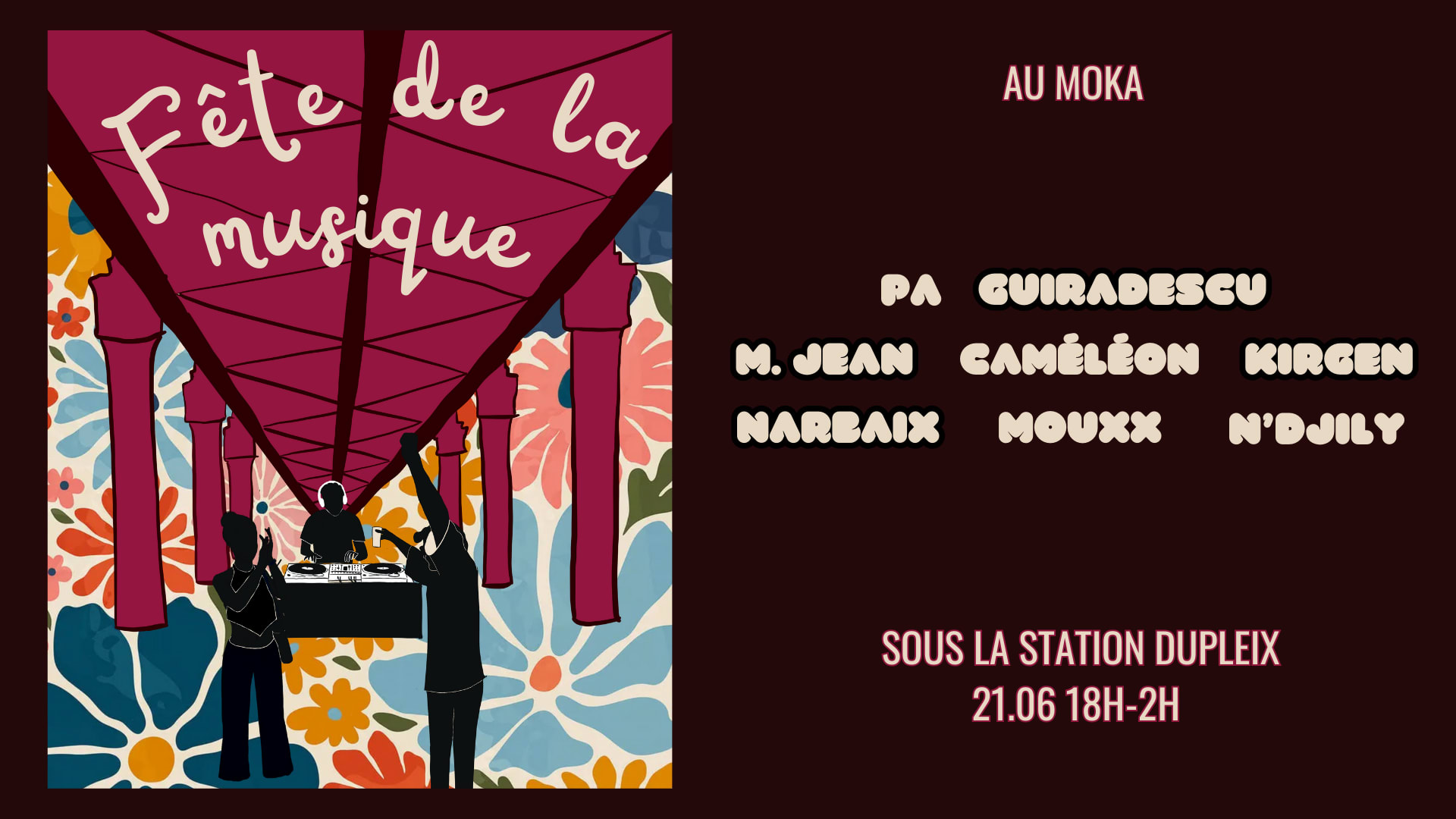 Fête De La Musique Sous  Le Métro Aérien