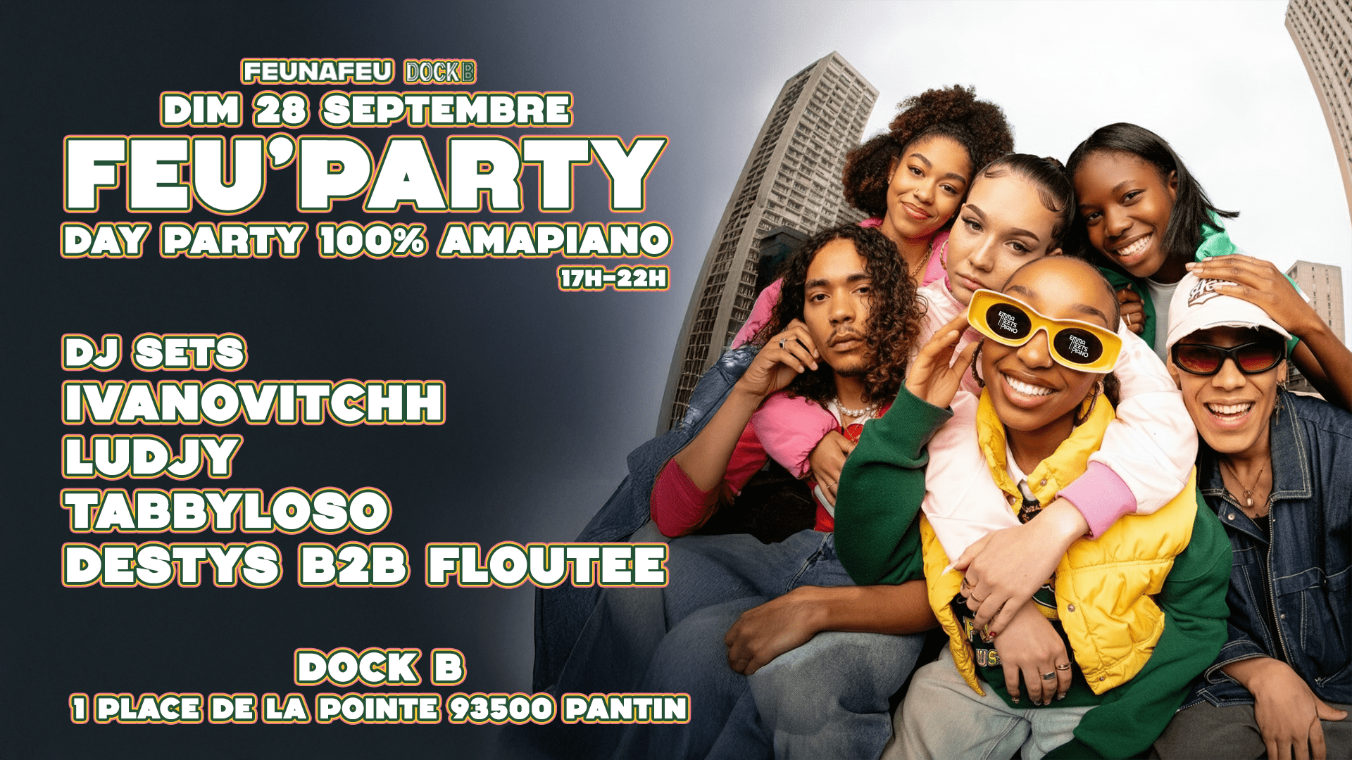 Feu'party Sunday Day Party 100% Amapiano