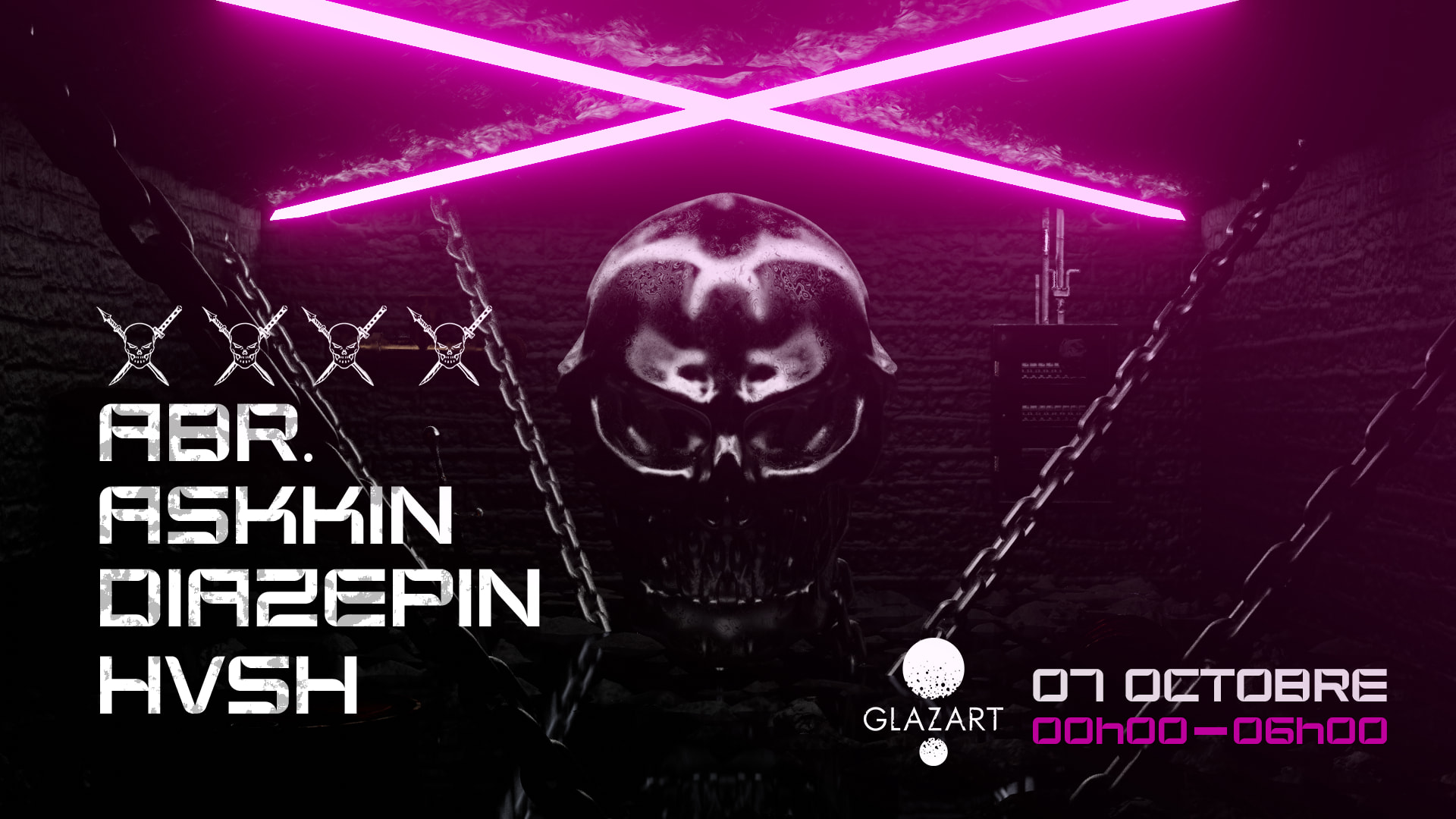 Moshpit Vandals : Abr. (Live), Askkin, Diazepin & Hvsh