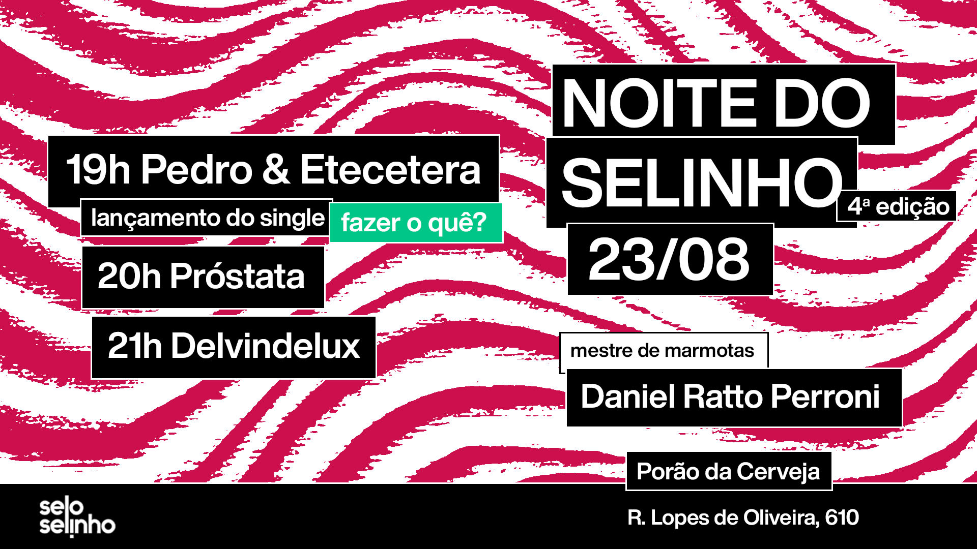 Noite Do Selinho Pedro & Etc | Próstata | Delvindelux