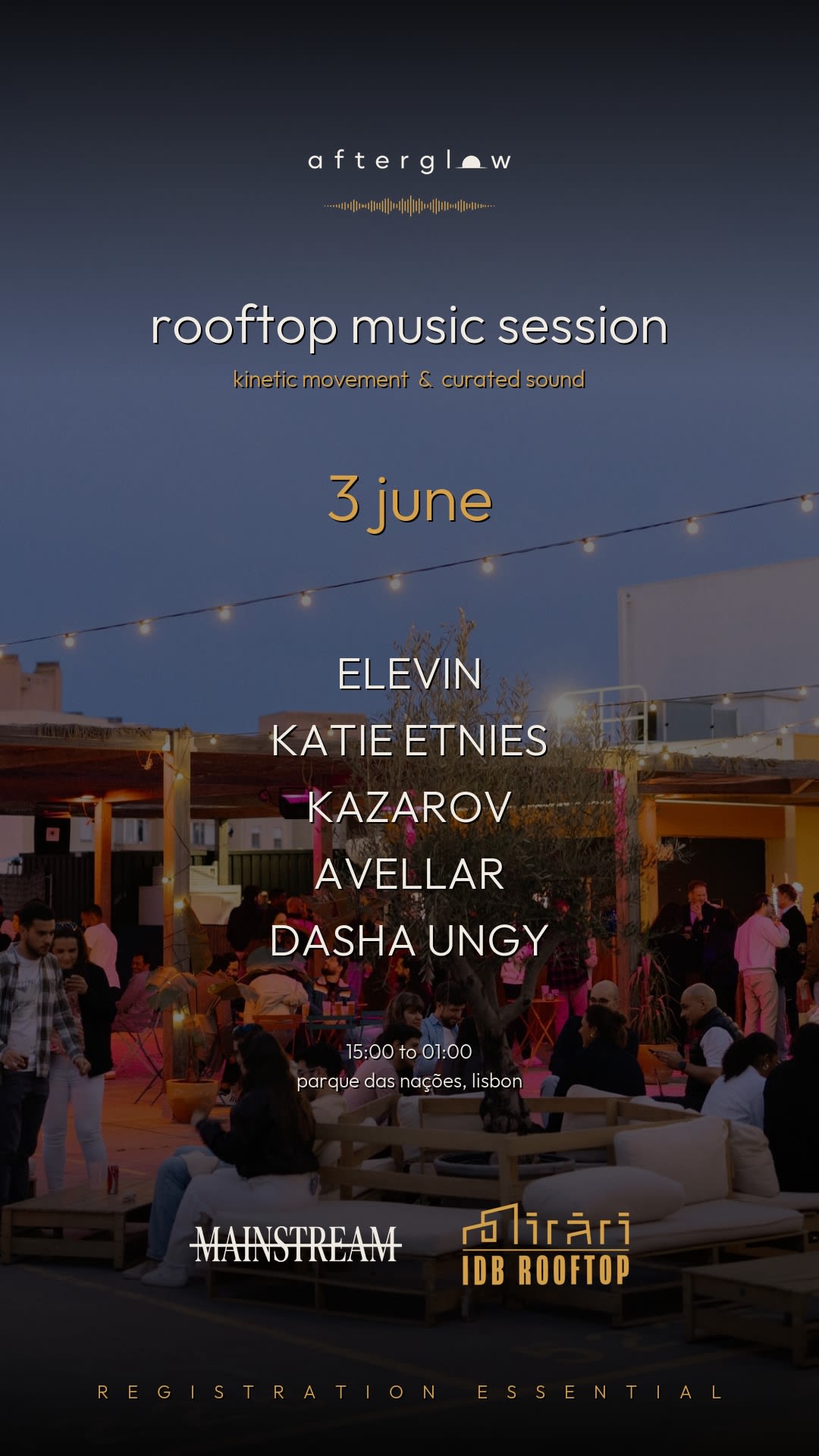 Afterglow Rooftop Session X Notmainstream · Jun 3 · Idb