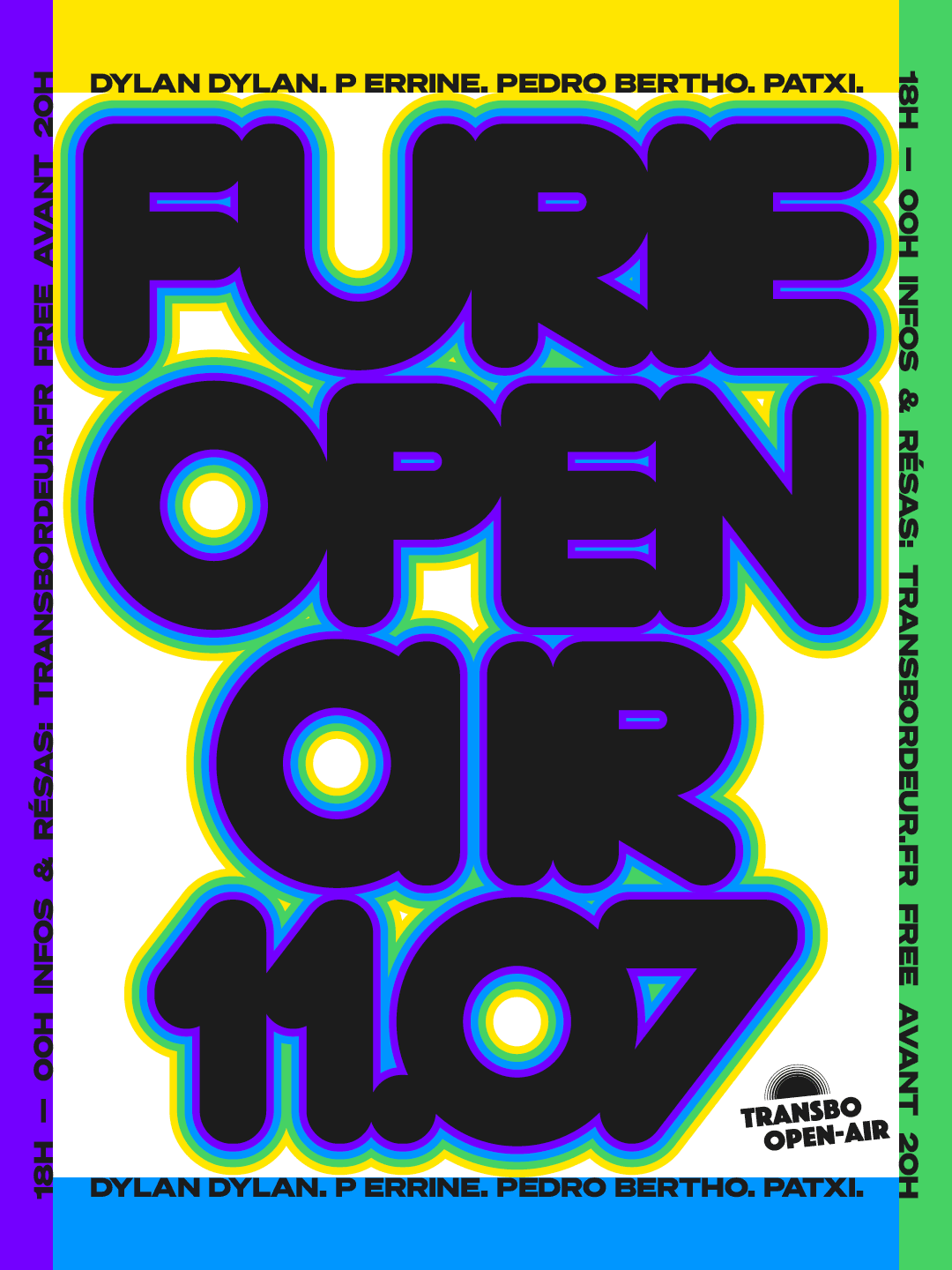 Furie Open-Air : Dylan Dylan, Pedro Bertho, Patxi, P_Errine