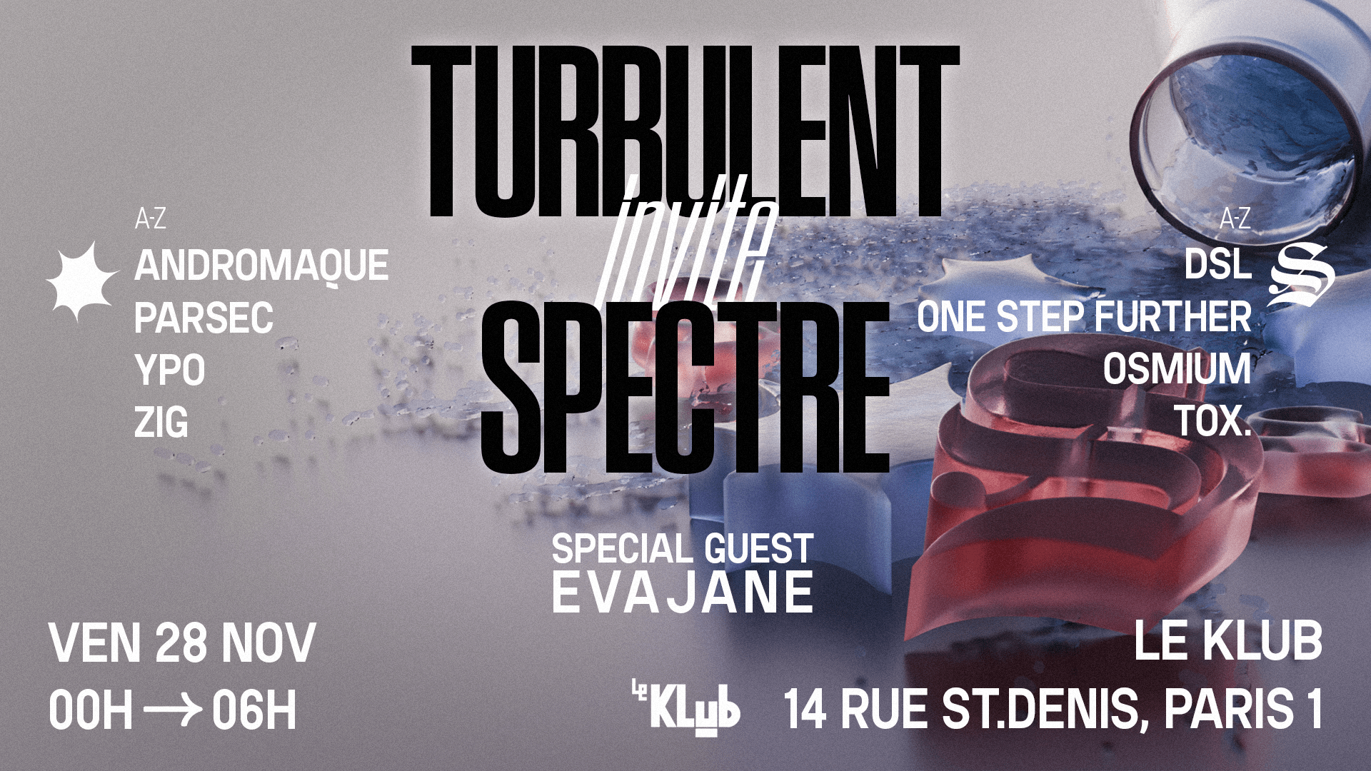 Turbulent X Spectre W/ Evajane