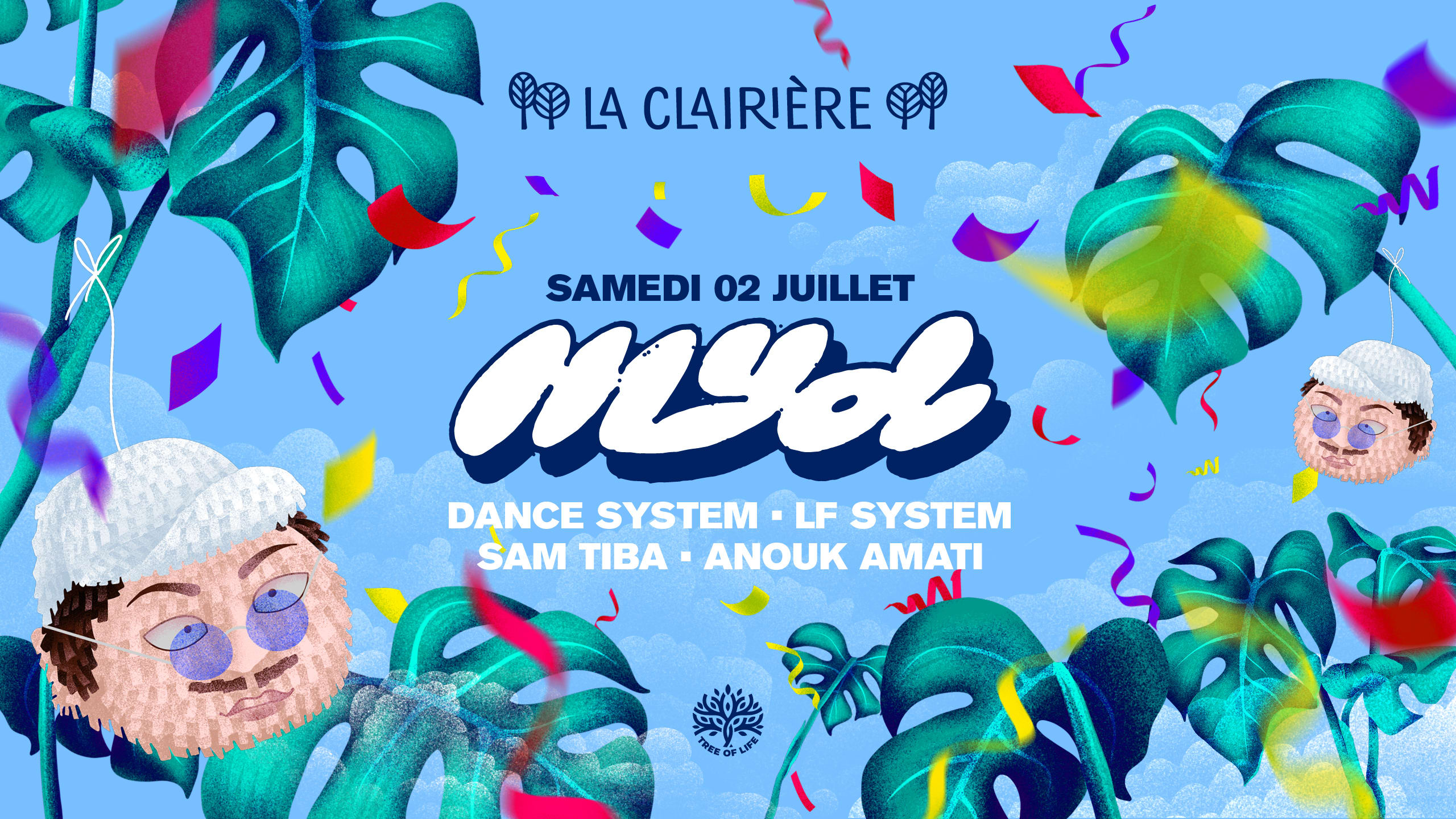 La Clairière : Myd, Dance System, Lf System, Sam Tiba, Anouk Amati