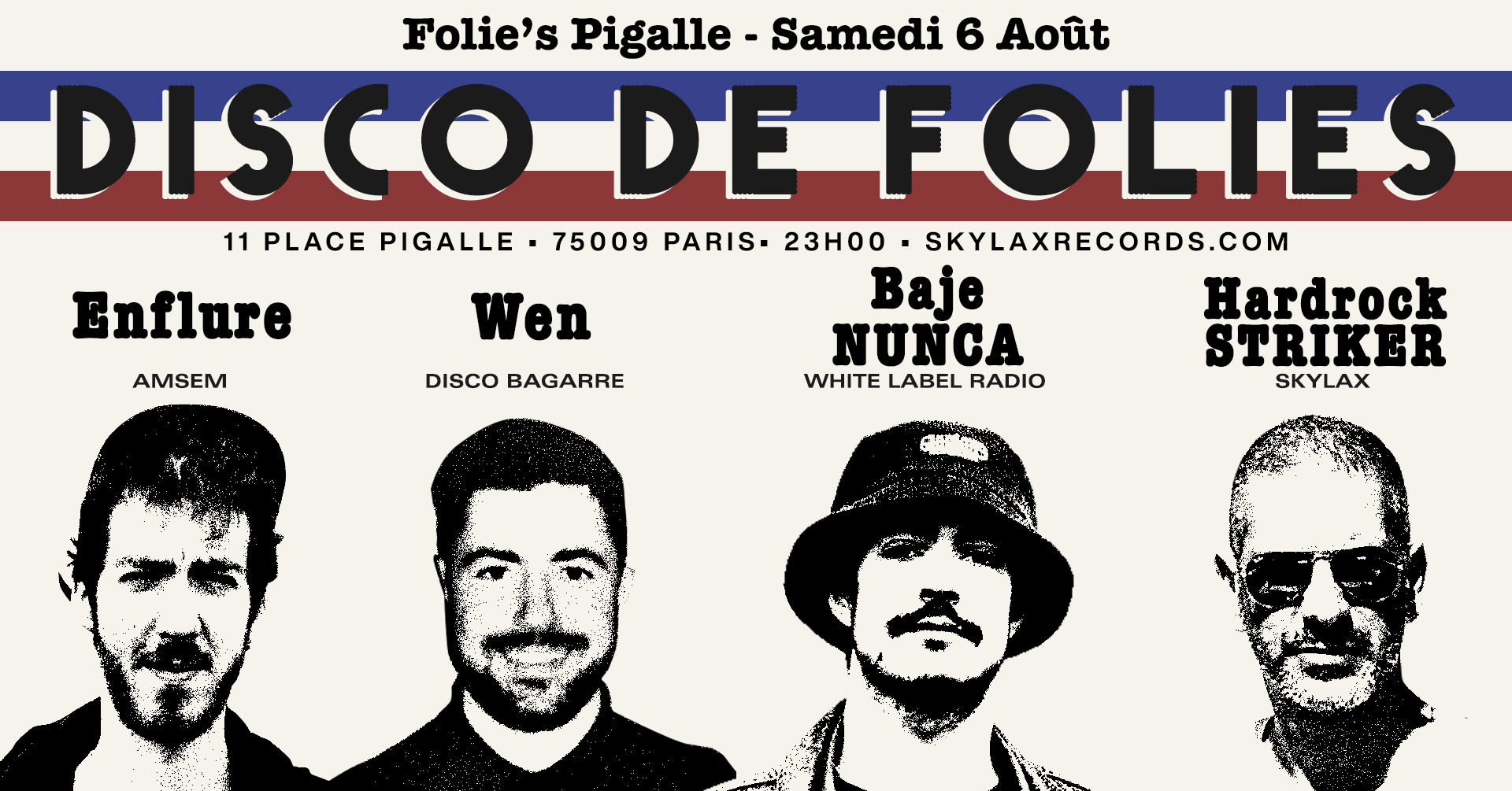 Disco De Folies W/ Enflure, Baje Nunca, Wen & Hardrock Striker