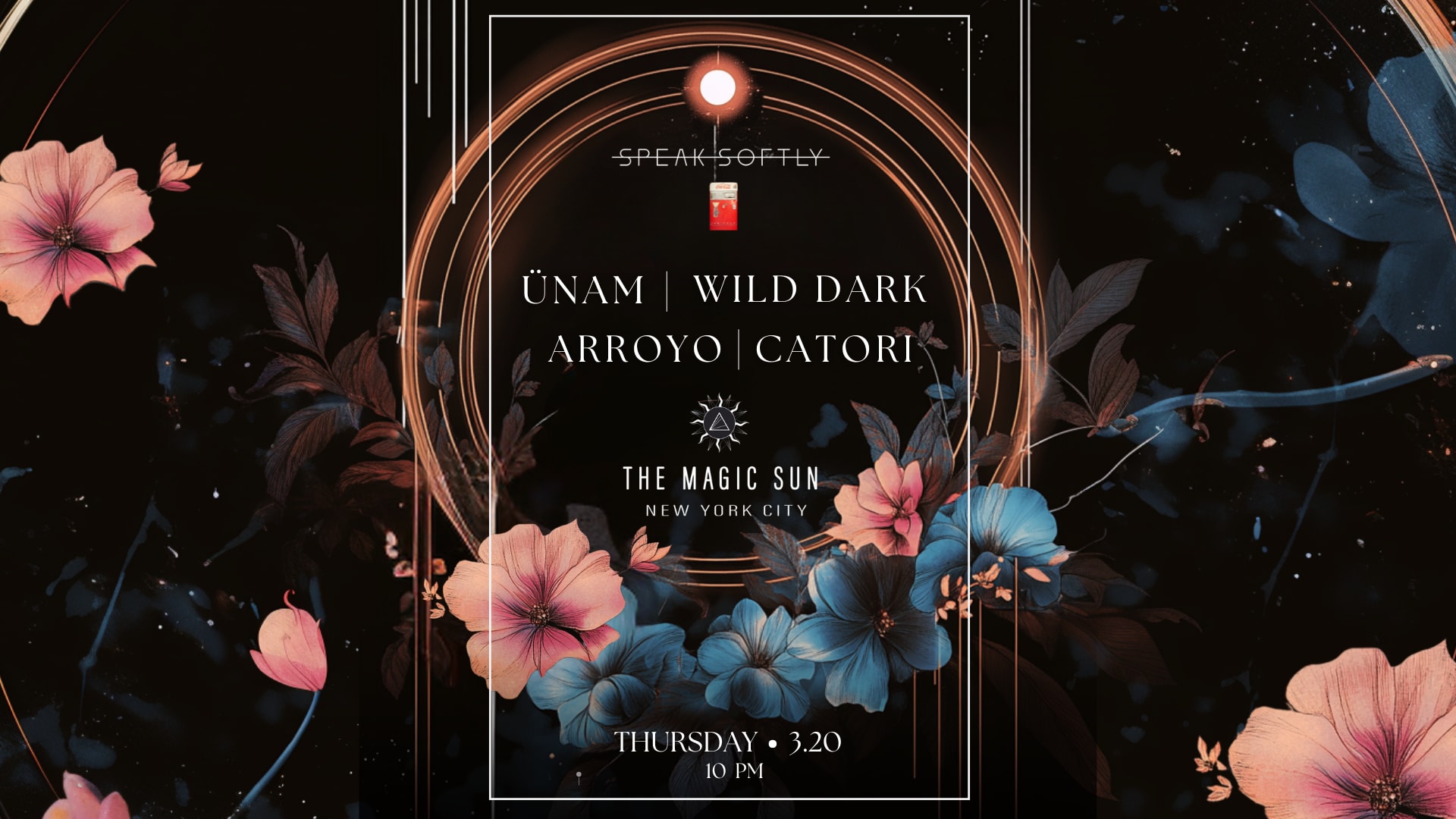 The Magic Sun At Speak Softly | Thursday, March 20th – 10 Pm