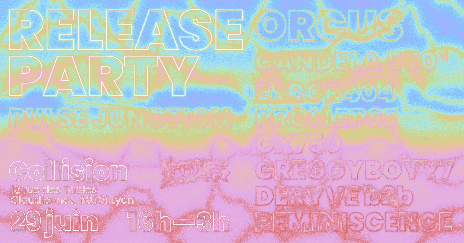 Release Party Orcus - W/ Nervure & Friends