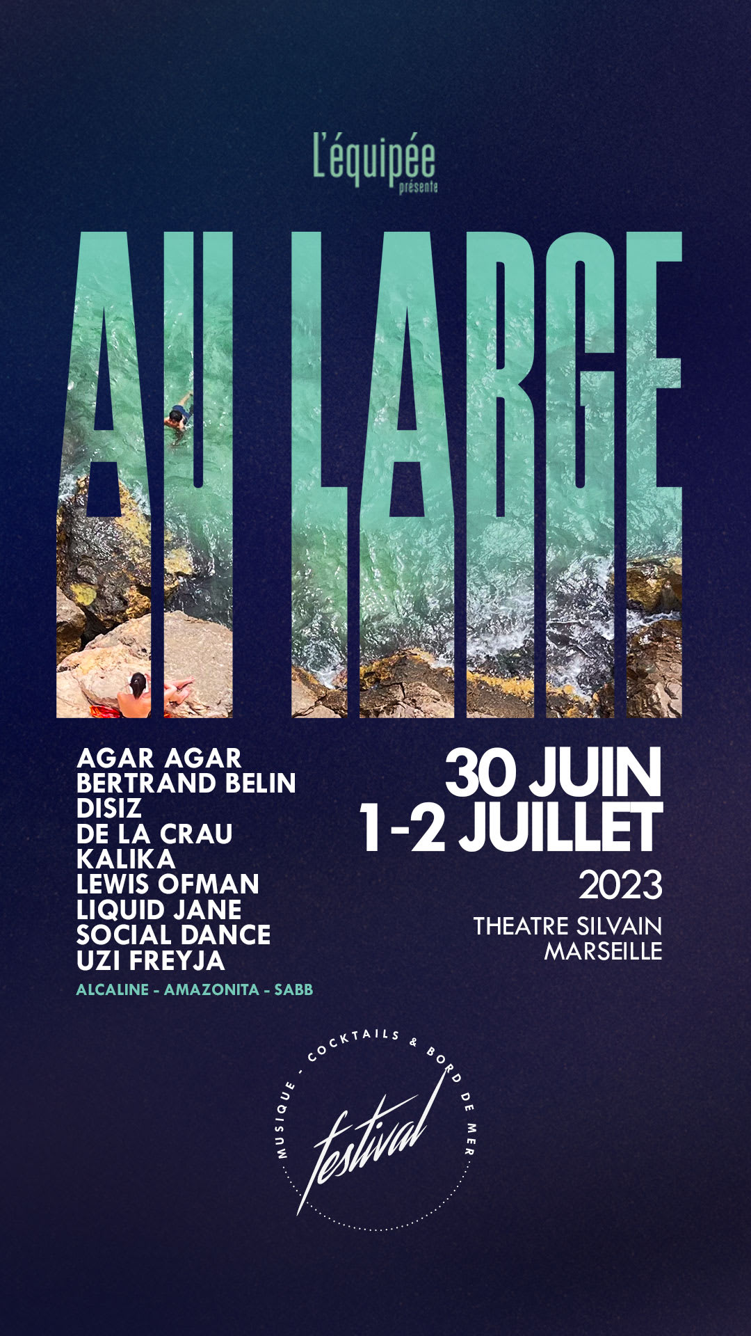 Au Large Festival W/ Agar Agar, Bertrand Belin, Disiz & More