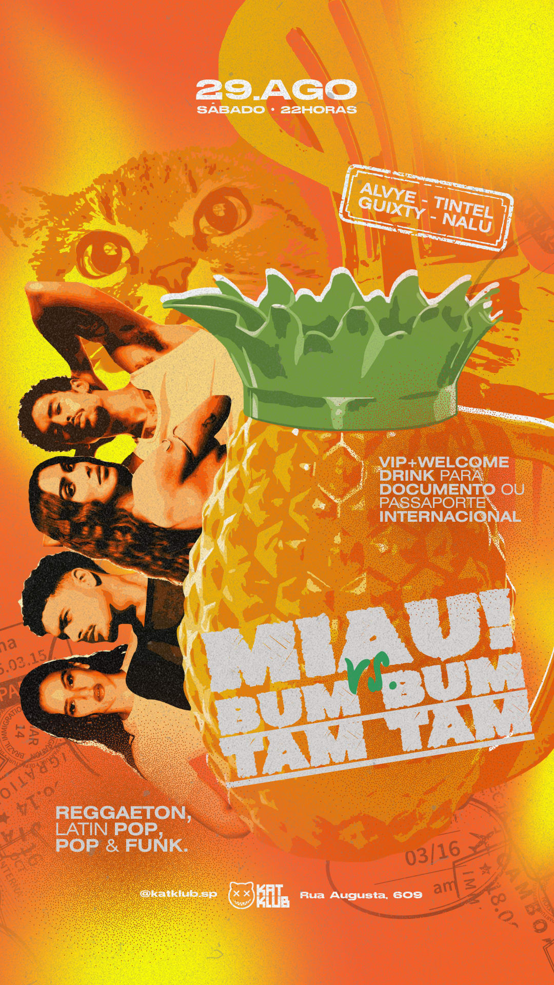 Miau Vs Bum Bum Tam Tam - Noite De Funk E Reggaeton 🔥