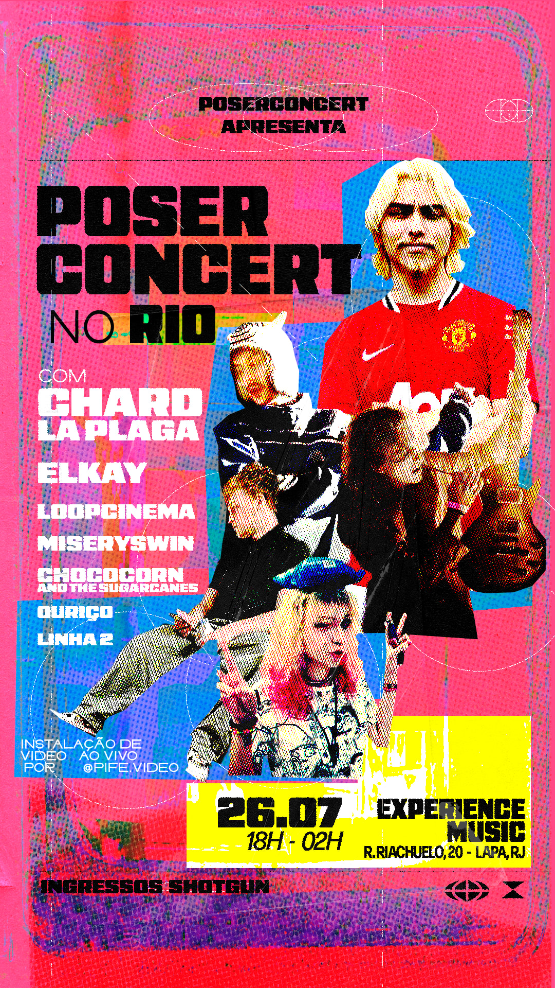 Chardlaplaga, Miseryswin E + No Rio 3° Edição Poserconcert