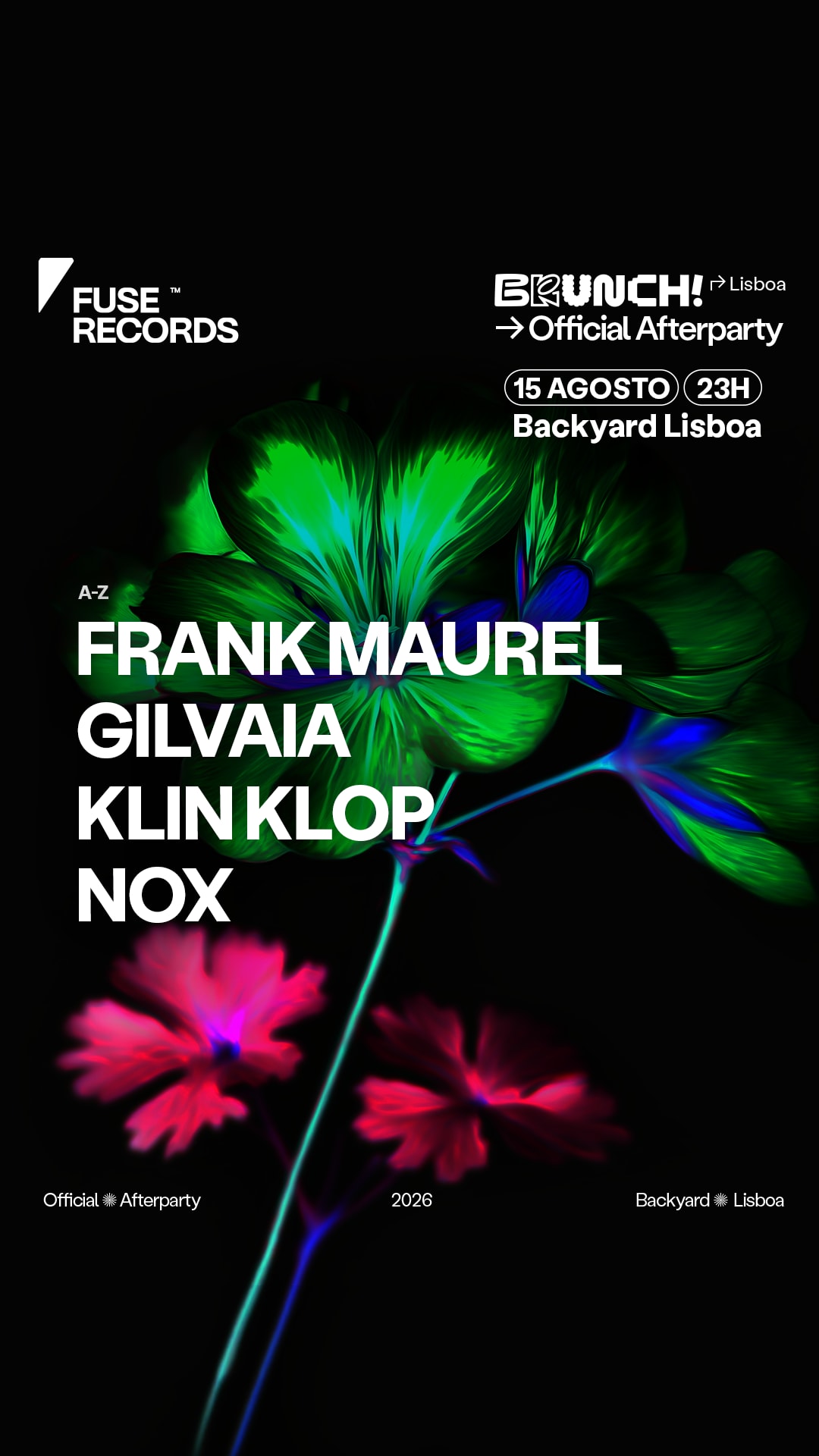 Brunch Electronik X Fuse Records: Official Afterparty