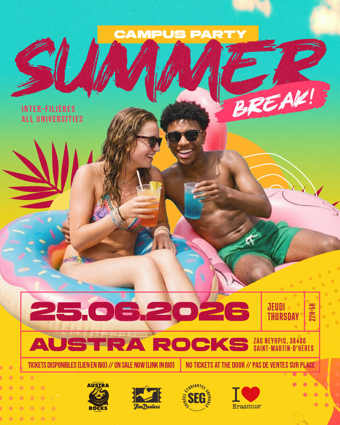Campus Party - Summer Break @ Austra Rocks