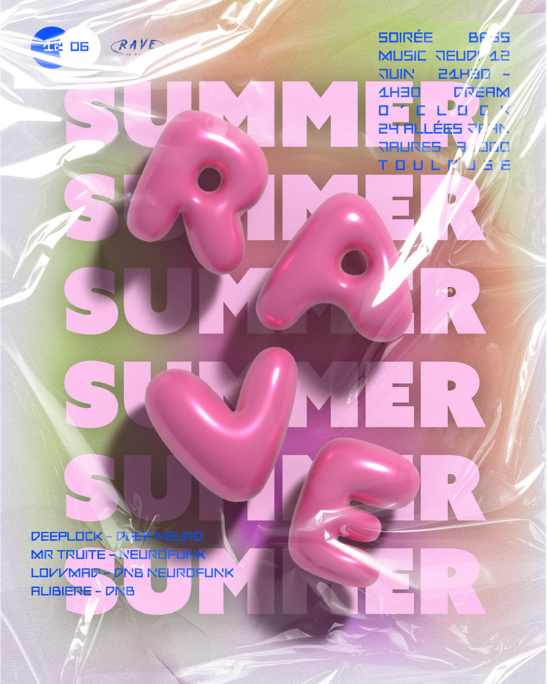 Summer Rave - Gratuit - Dream O'clock