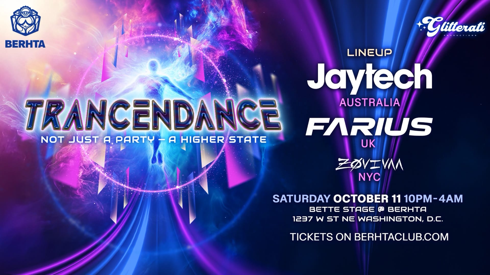 Trancendance: Jaytech - Farius - Zøvivaa