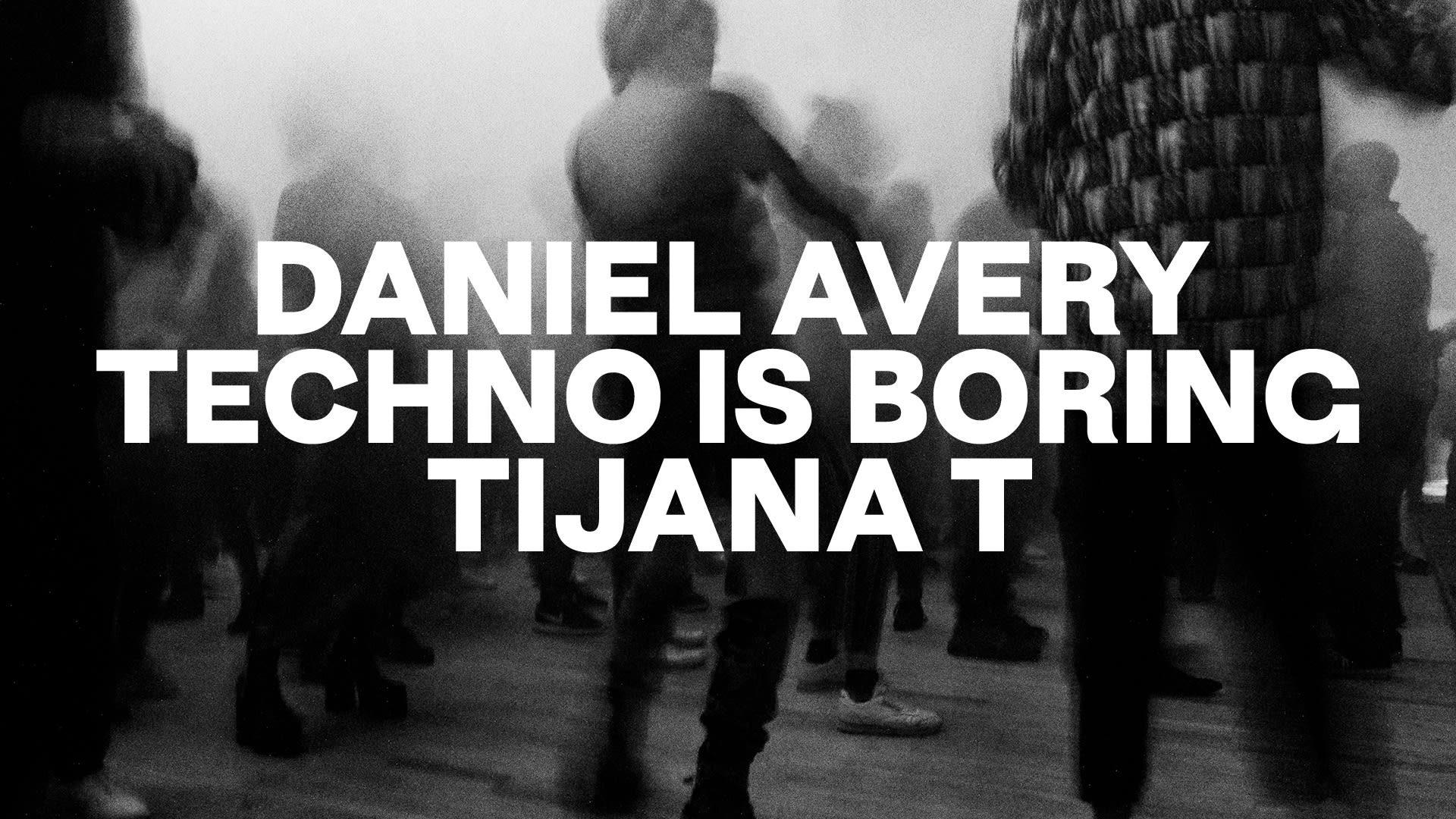 Keffer & Daniel Avery Presents : Techno Is Boring