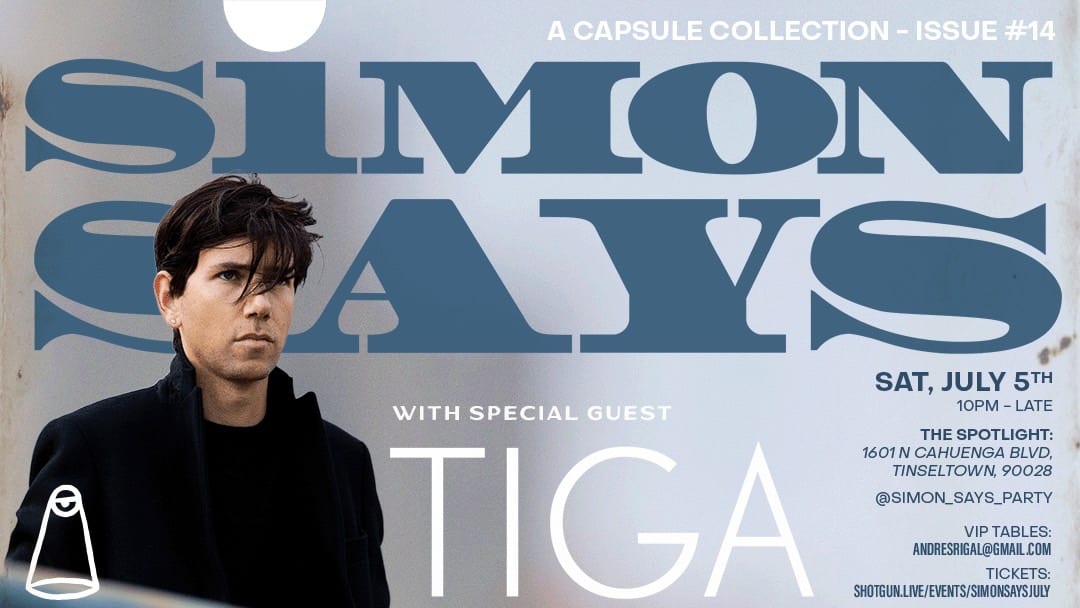 Simon Says: Tiga