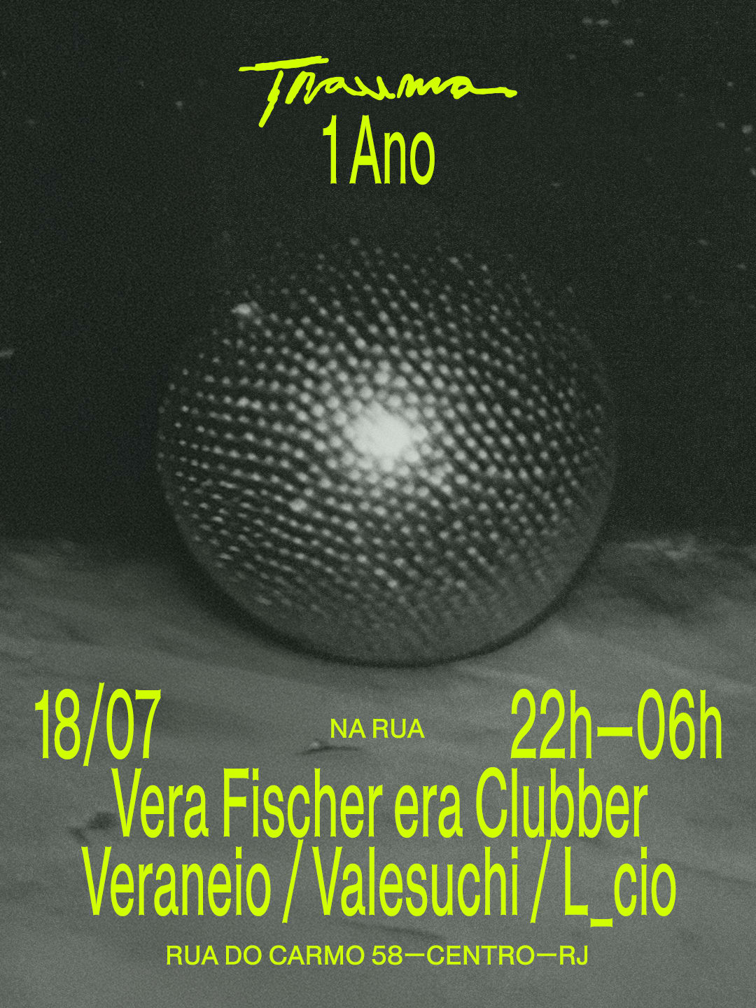 Trauma 1 Ano - Niver Na Rua
